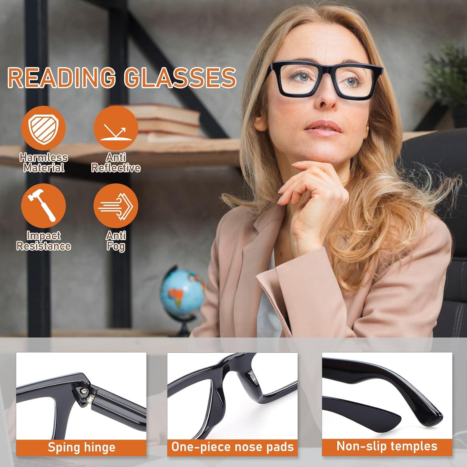 Paquete de 4 Gafas Progresivas Multifocales TRENVIE