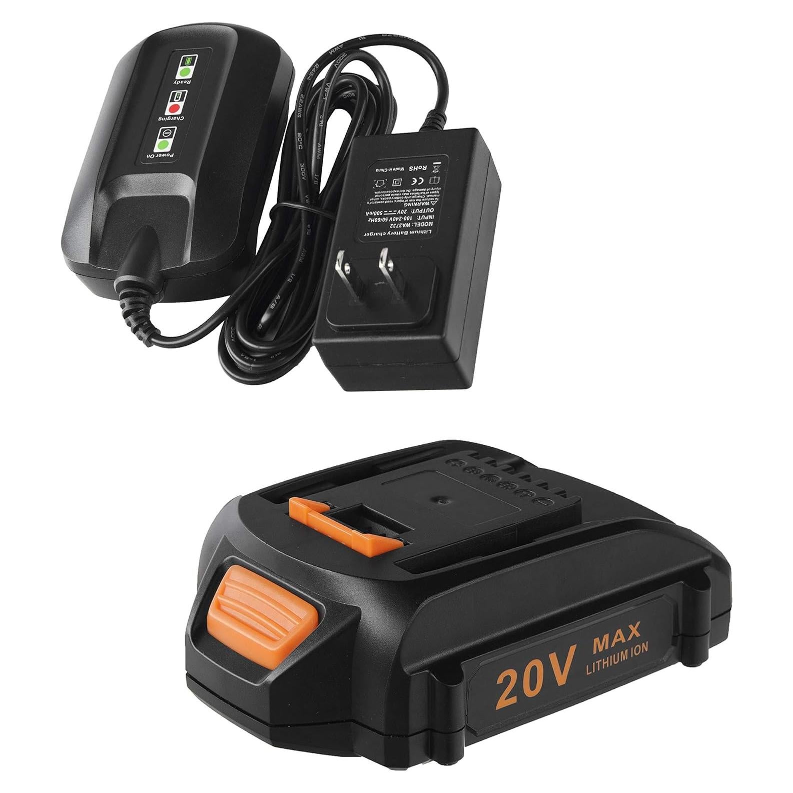 Kit Batería 20V Litio WA3525 y Cargador 2A Cell9102