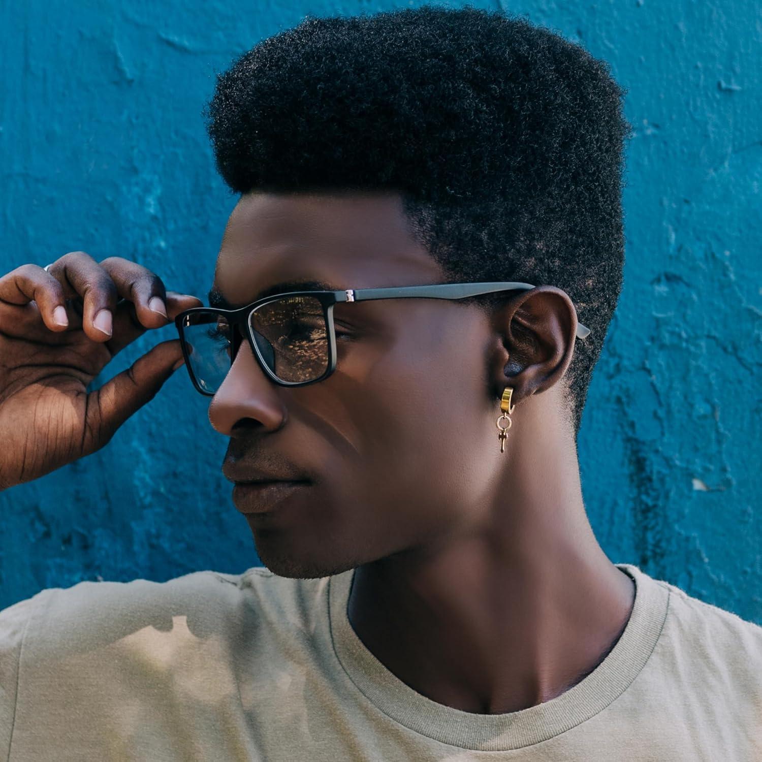 Gafas de lectura 2SeeLife grandes negras TR90 2.25x