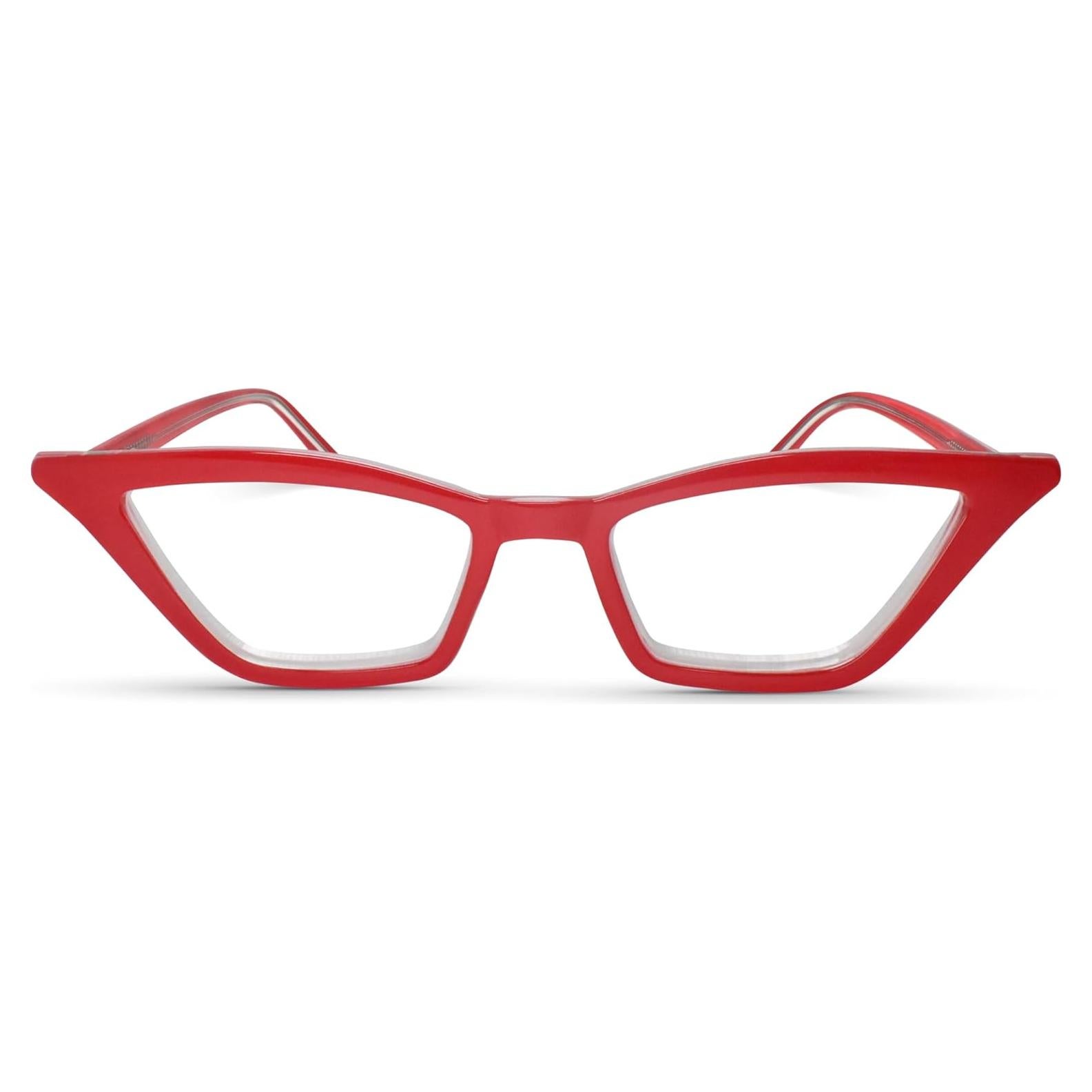 Gafas de Lectura Cat Eye 2SeeLife Rojas 3.5x Modernas