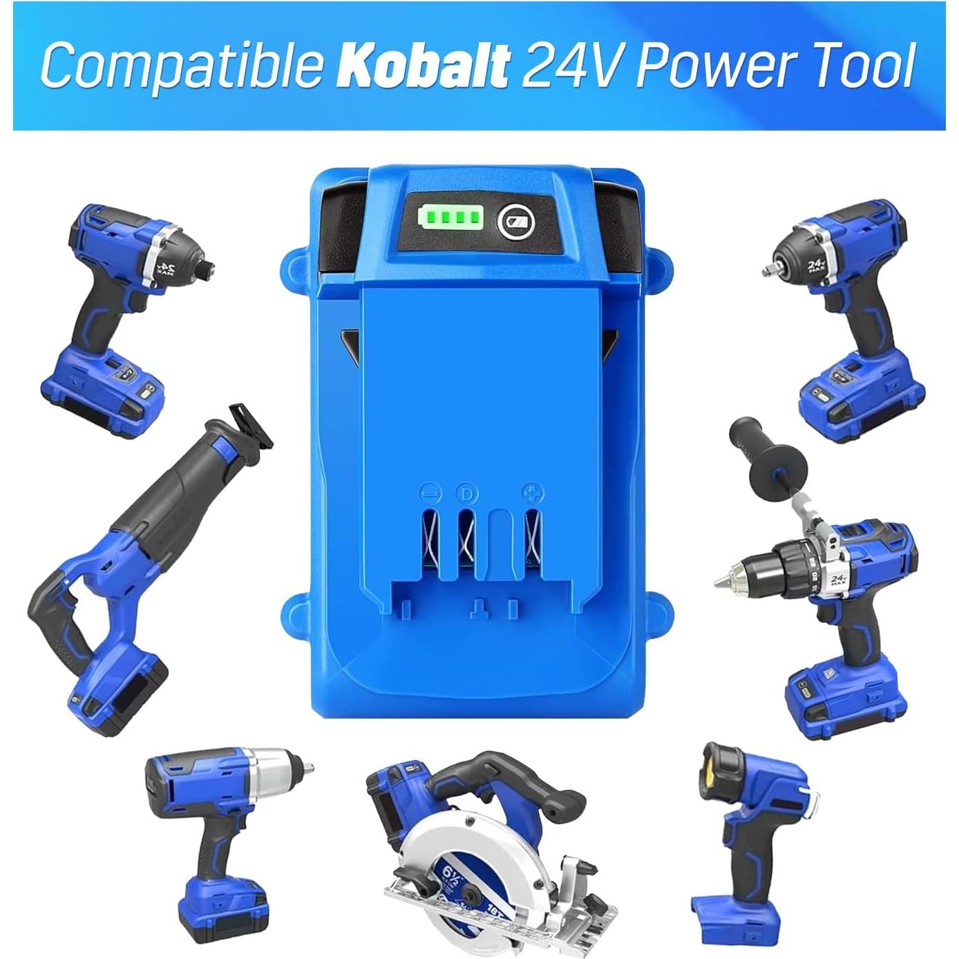 Batería de Reemplazo Kobalt 24V 6.5Ah Azonpower