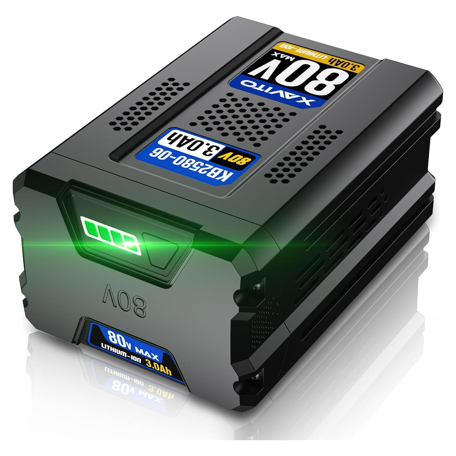 Batería de Litio XAVITO 80V 3000mAh para Kobalt