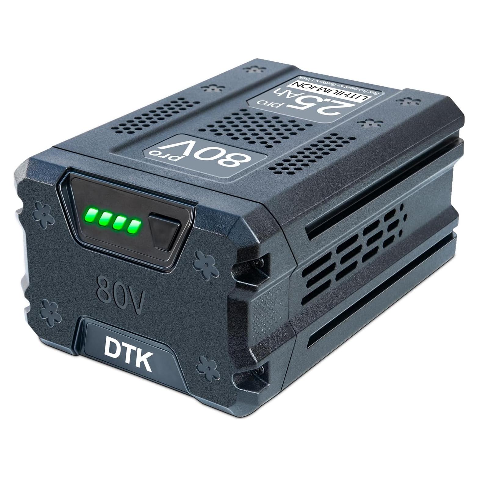 Batería de Litio 80V DTK 2.5Ah para Herramientas Kobalt