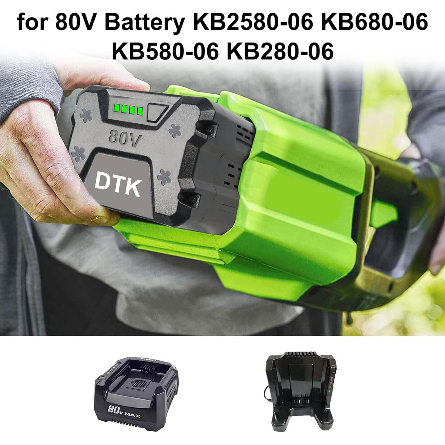 Batería de Litio 80V DTK 2.5Ah para Herramientas Kobalt