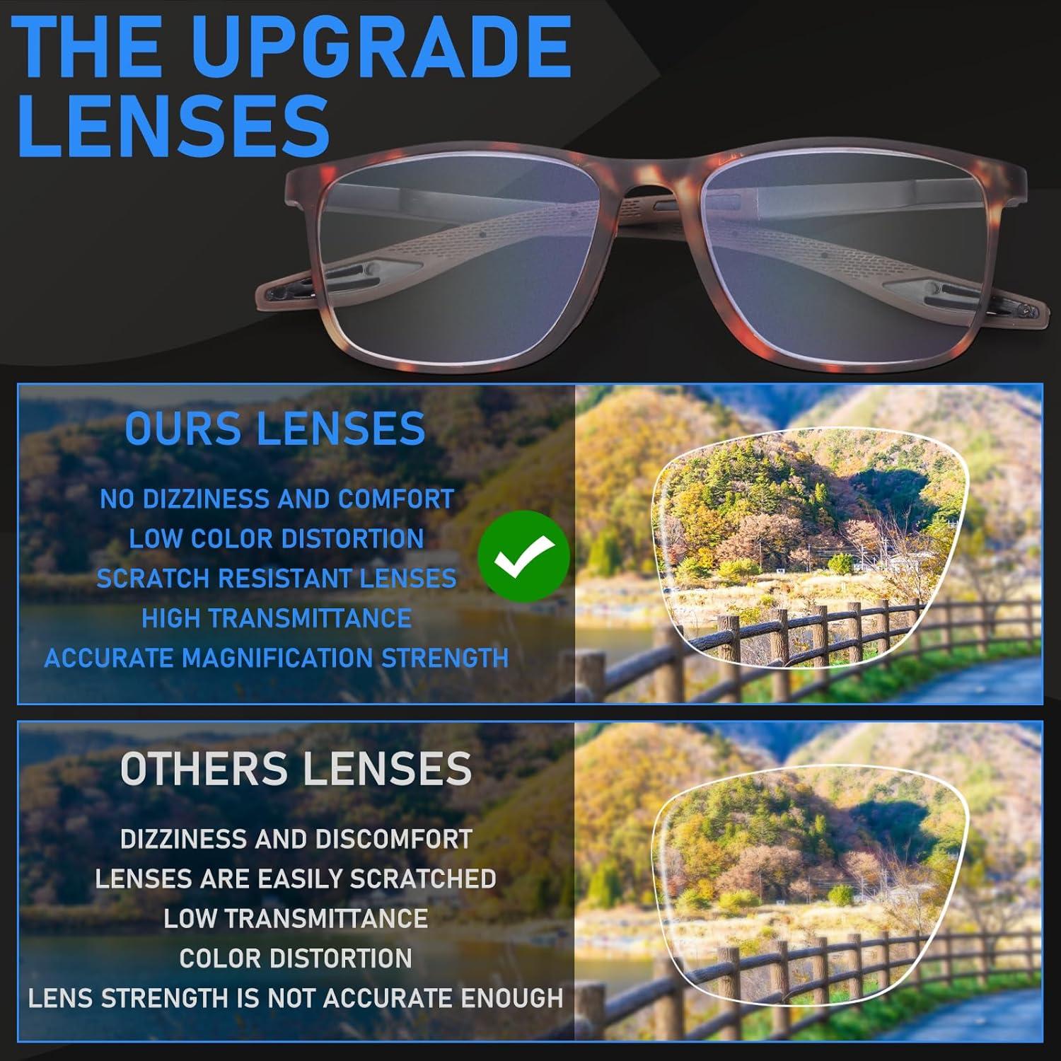 Paquete 6 Gafas de Lectura Anti Luz Azul BLOEXCLU 1.75x