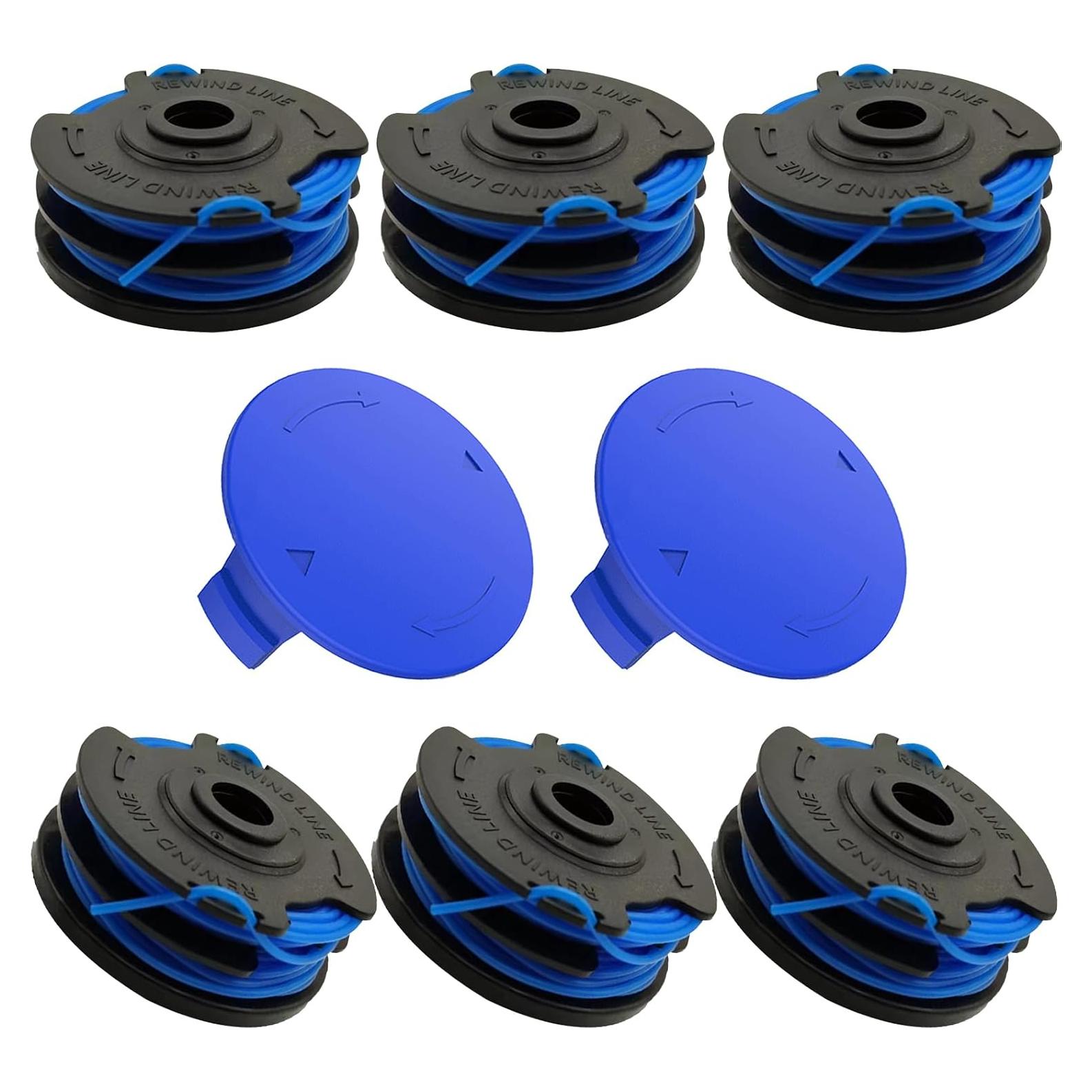 Carrete de hilo KST-120X Kobalt 40V 6 piezas 20 pies nylon