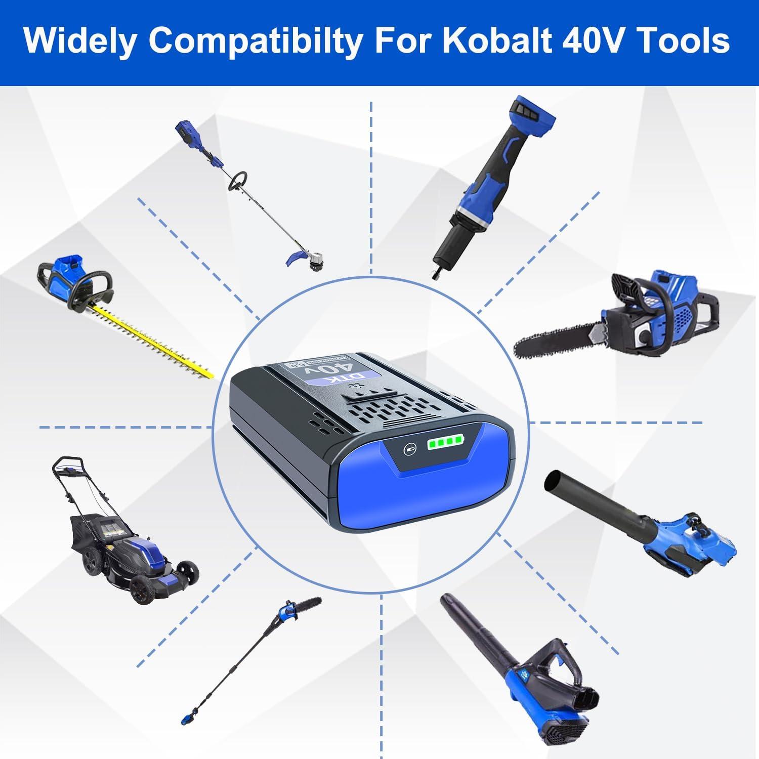 Batería de Reemplazo 40V Kobalt 6000mAh Ion de Litio