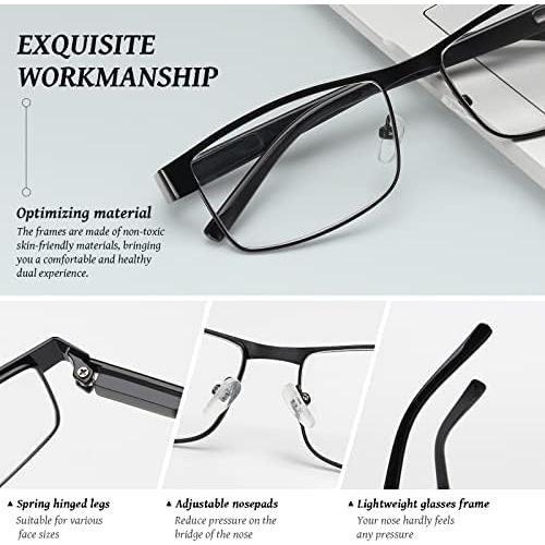 Gafas de lectura BLS Businessman - Lentes anti luz azul