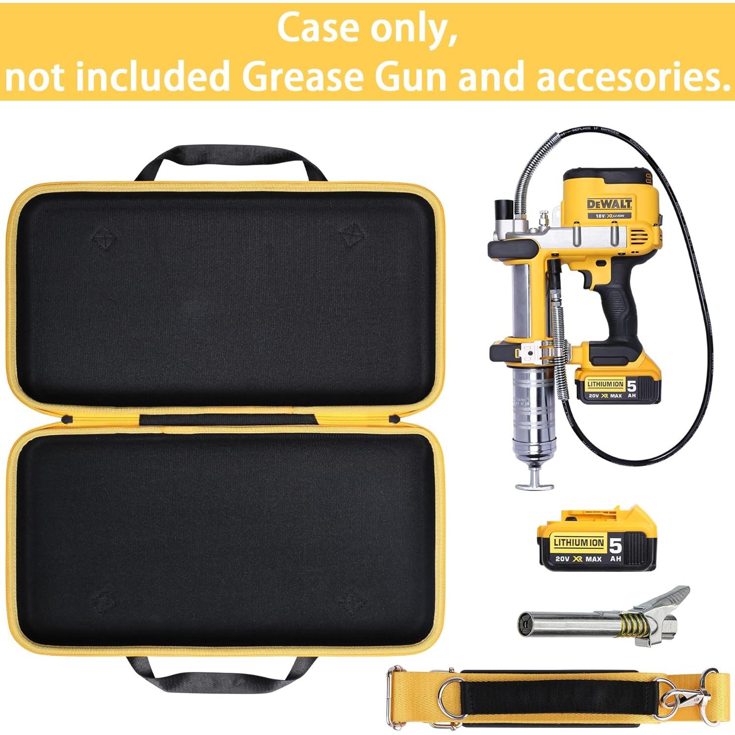 Funda Dura Khanka para Pistola de Grasa Dewalt DCGG571M1 20V