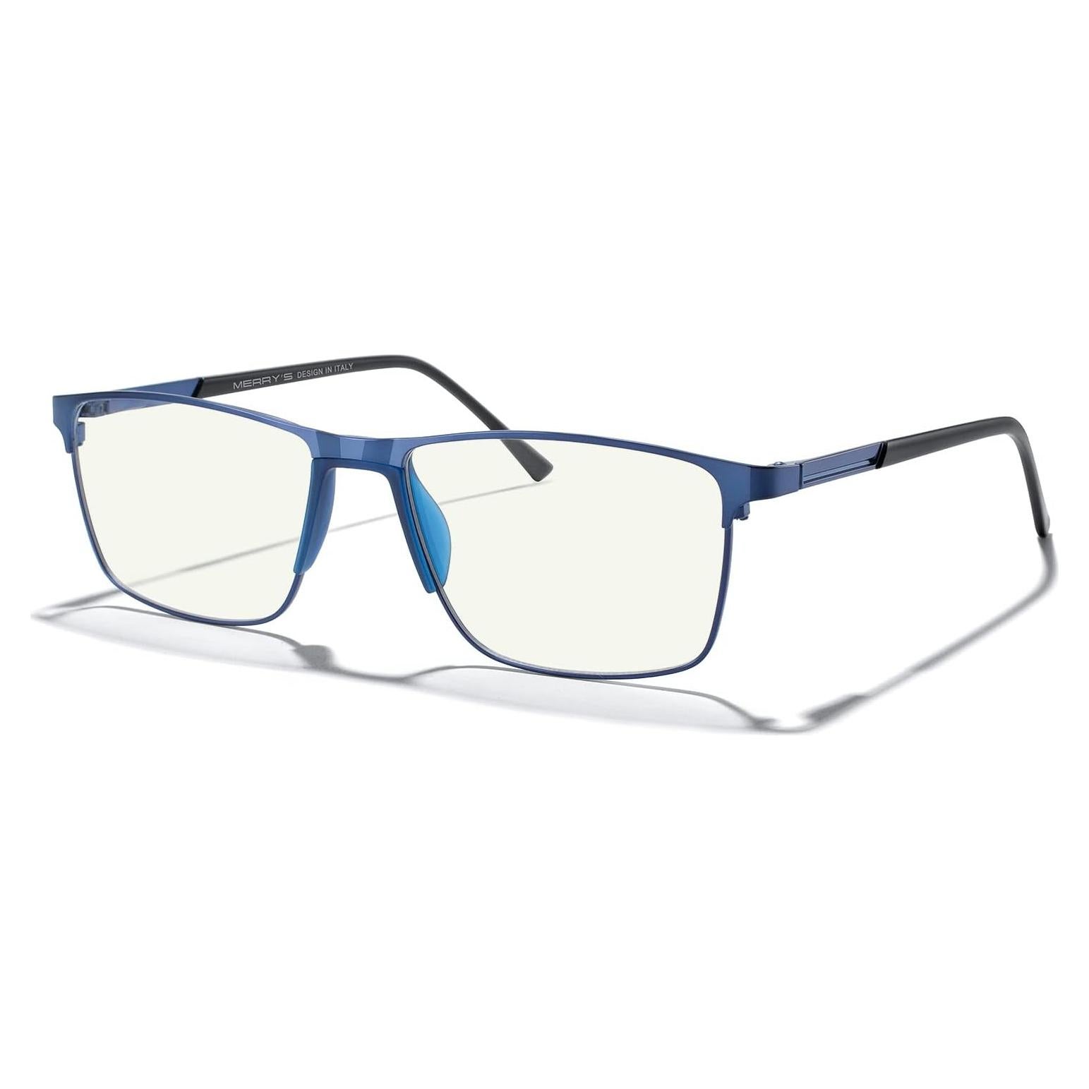 Gafas de bloqueo luz azul MERRY'S Metal 52mm para hombres