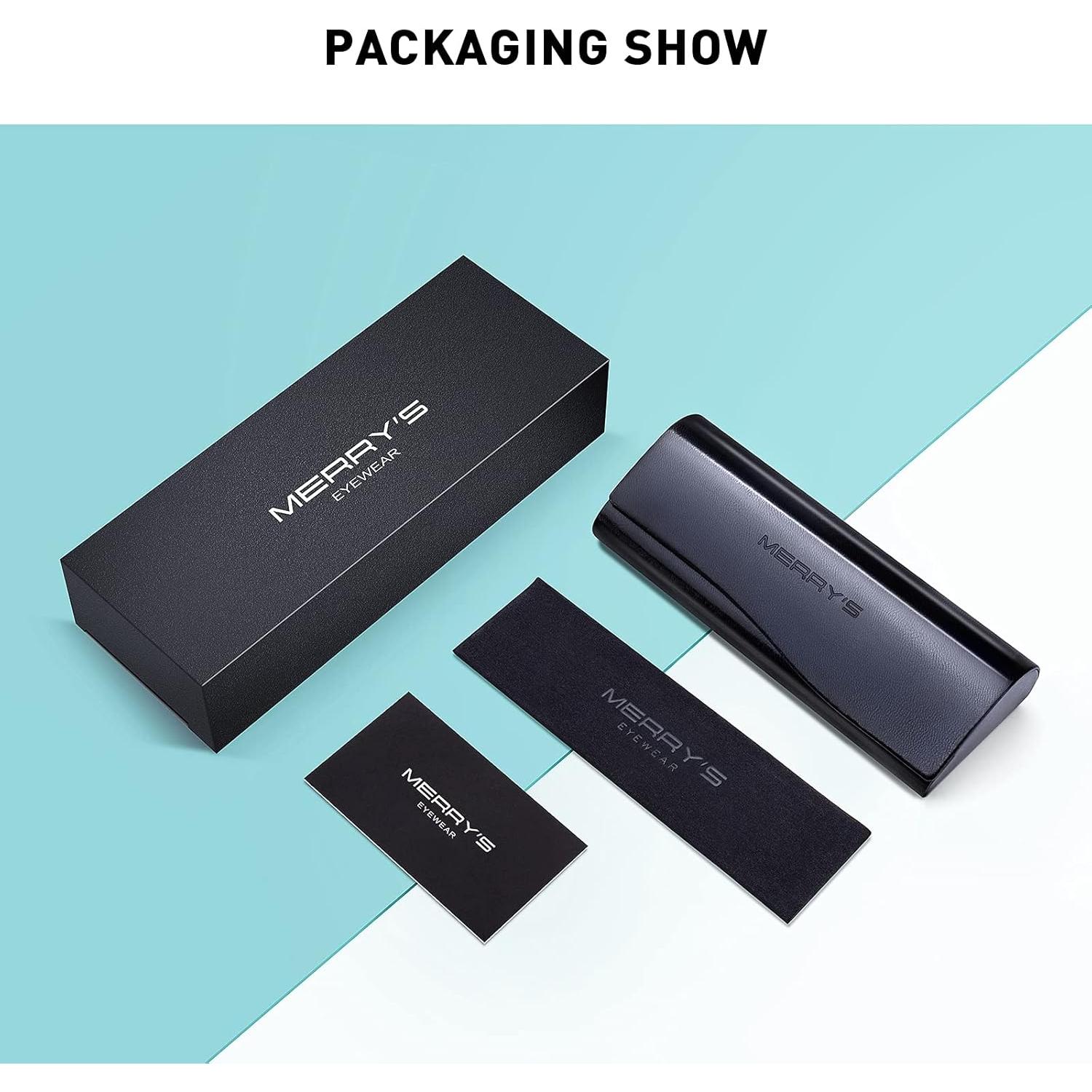 Gafas de bloqueo luz azul MERRY'S Metal 52mm para hombres