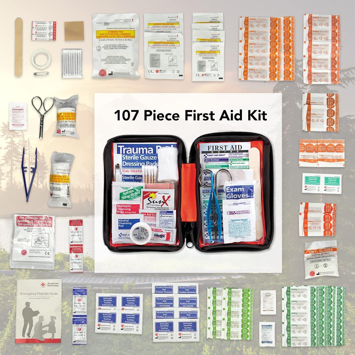 Kit de Emergencia Ready America 70380 para 4 Personas