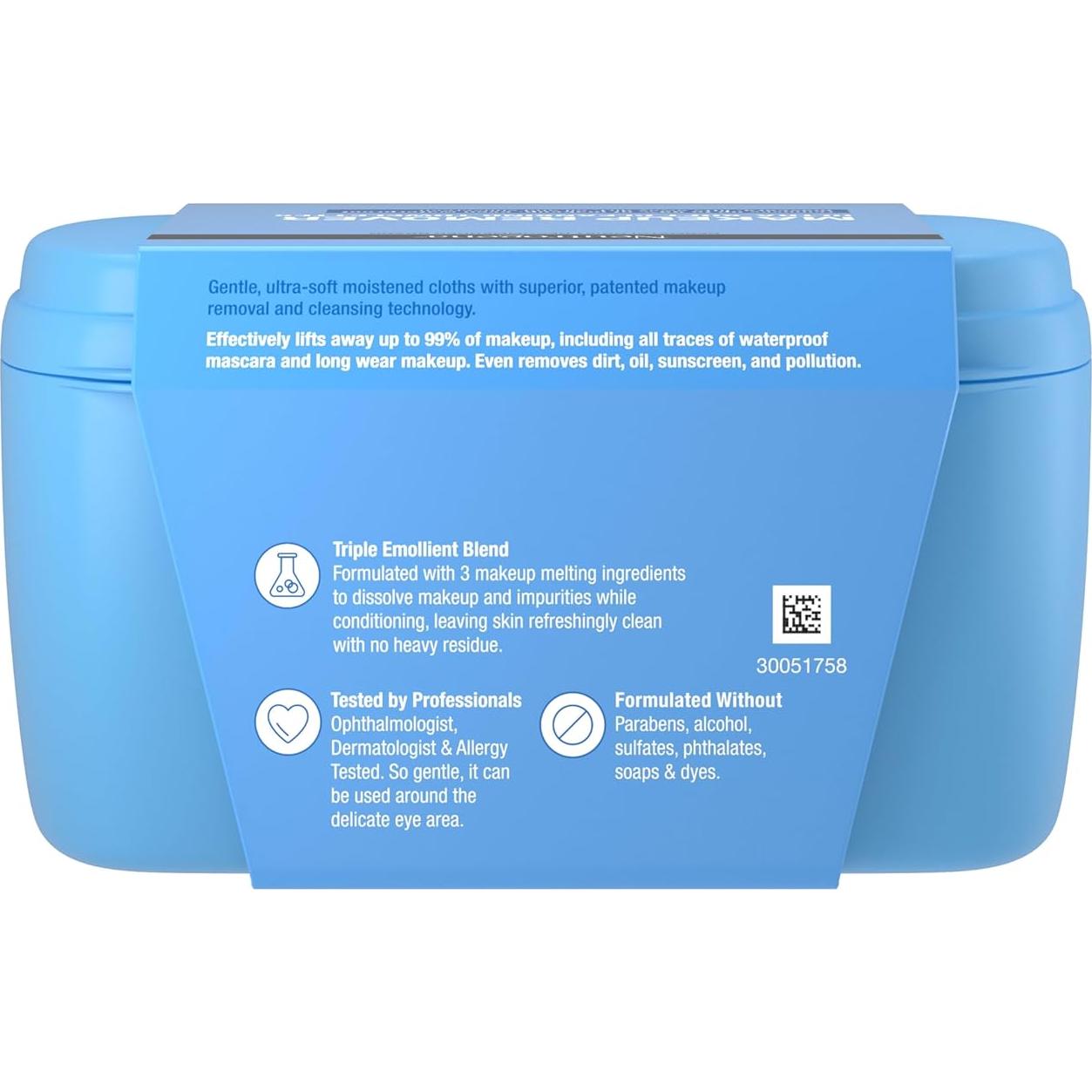 Toallitas Desmaquillantes Neutrogena 25 Pzas Suaves y Ecológicas