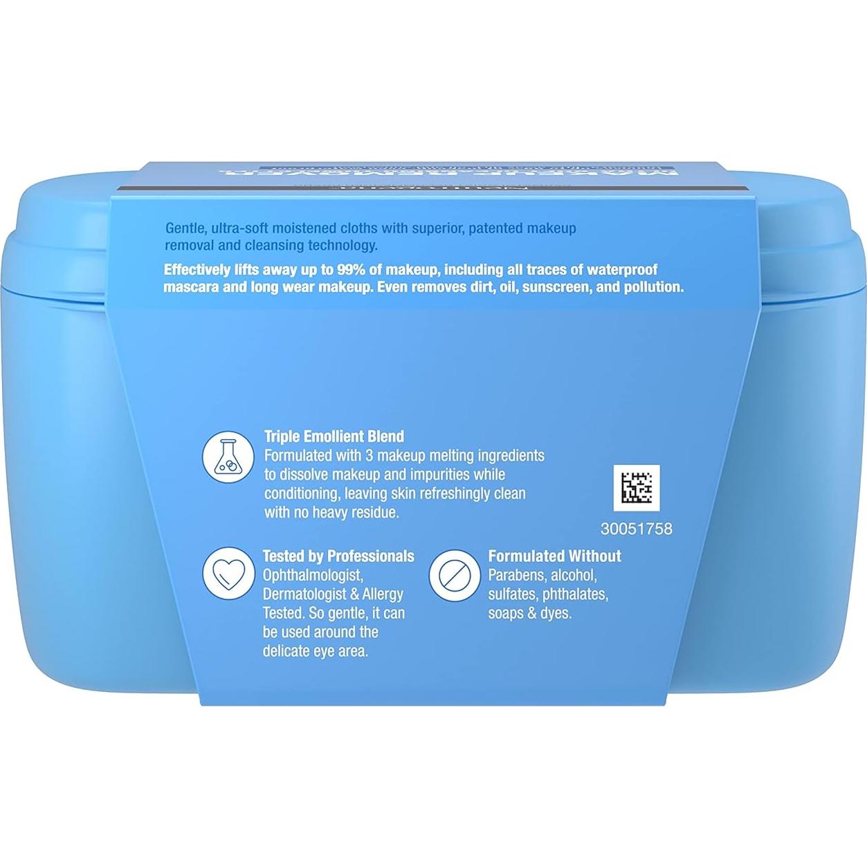 Toallitas Desmaquillantes Neutrogena 25 Pzas Suaves y Ecológicas