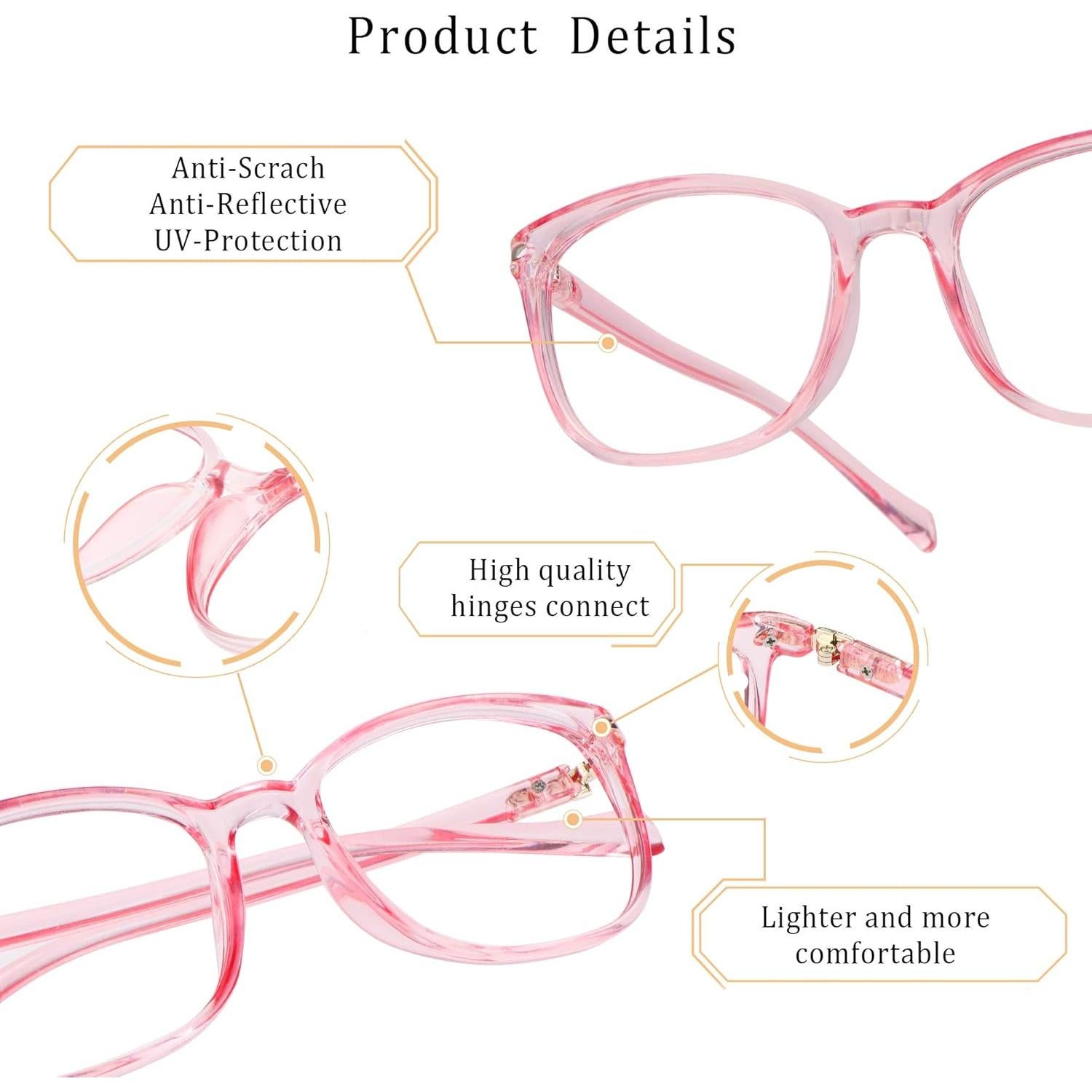 Gafas bloqueadoras de luz azul LifeArt, anti-fatiga ocular