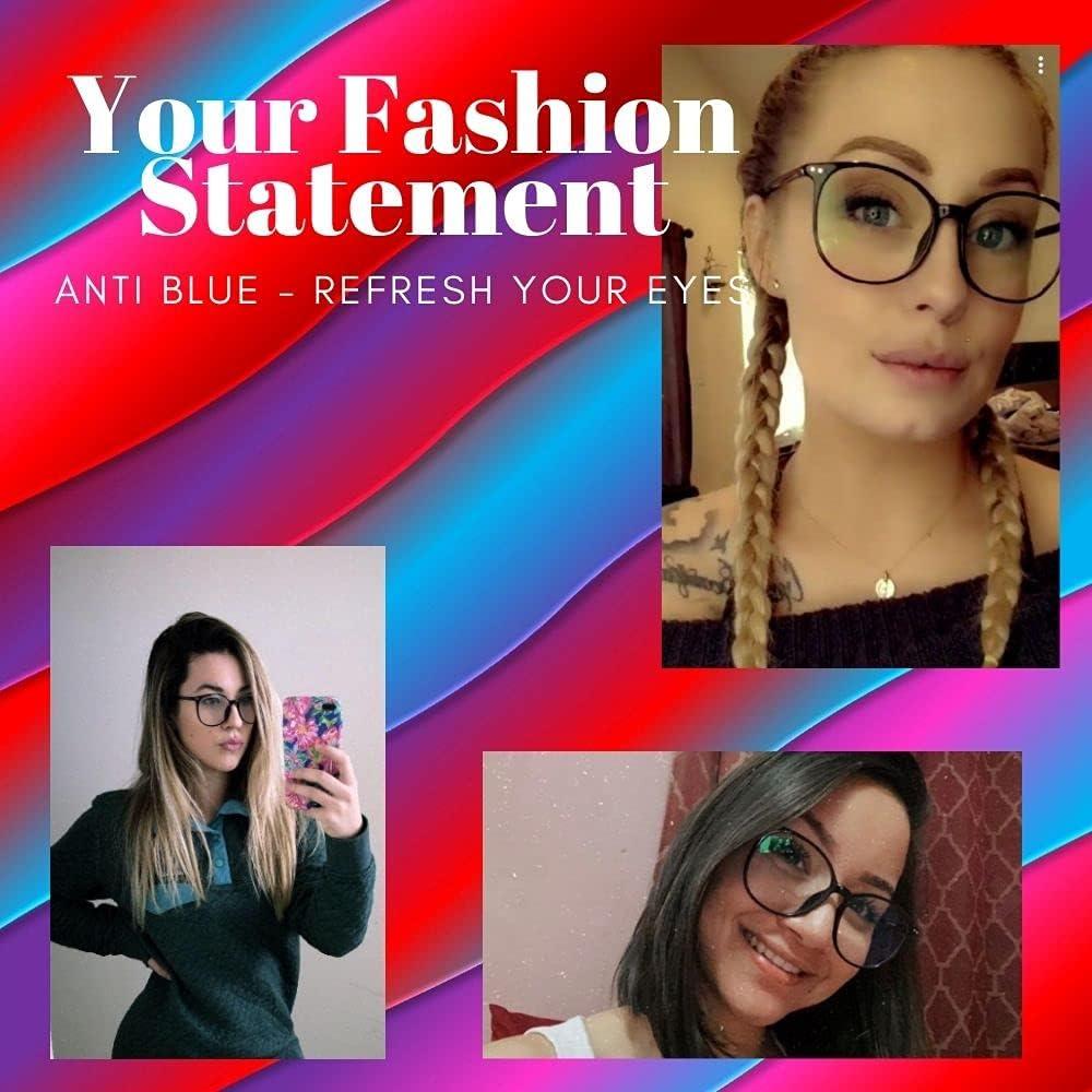 Gafas de lectura Optifine 3.0x bloqueo luz azul para caras grandes