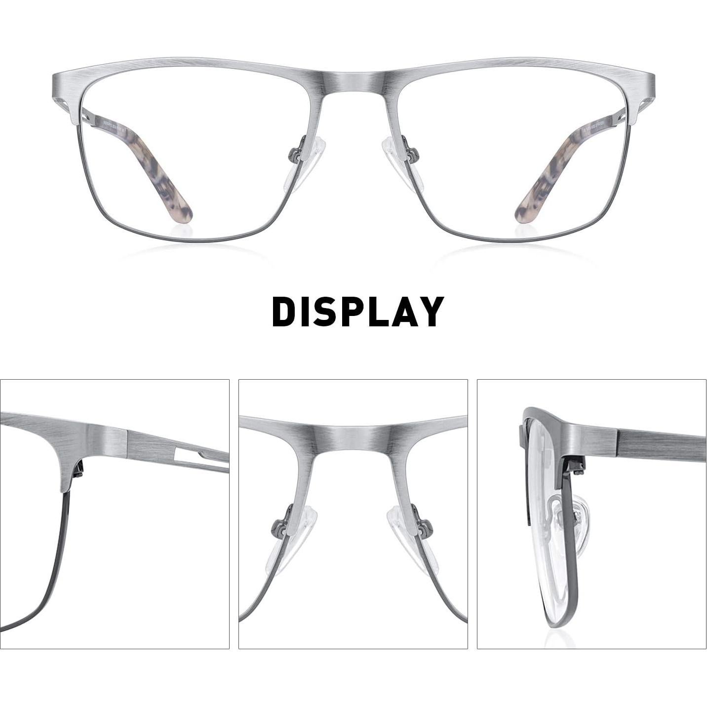 Gafas de lectura OLIEYE unisex 2.5x con bloqueo luz azul