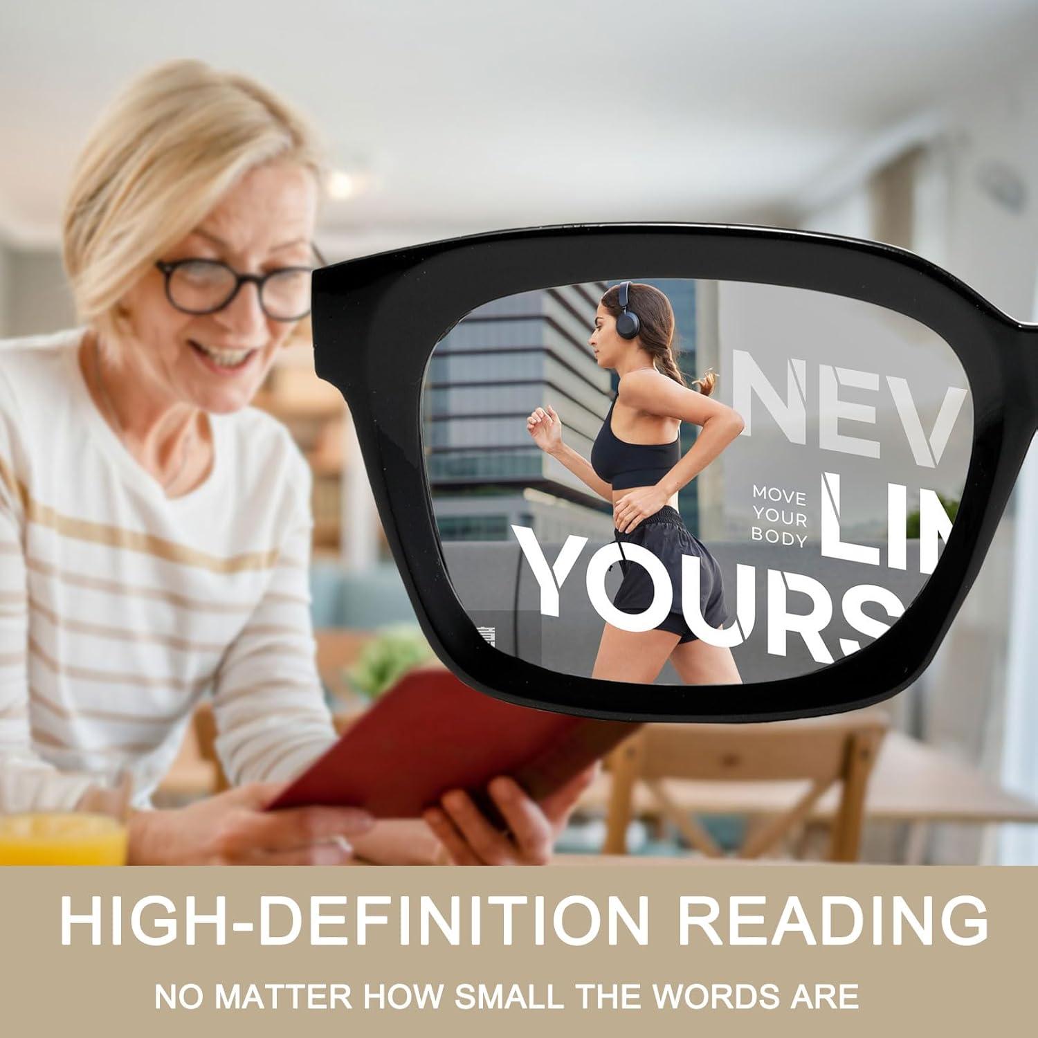 Paquete de 3 Gafas de Lectura Mujeres +2.5 Bloqueo Luz Azul