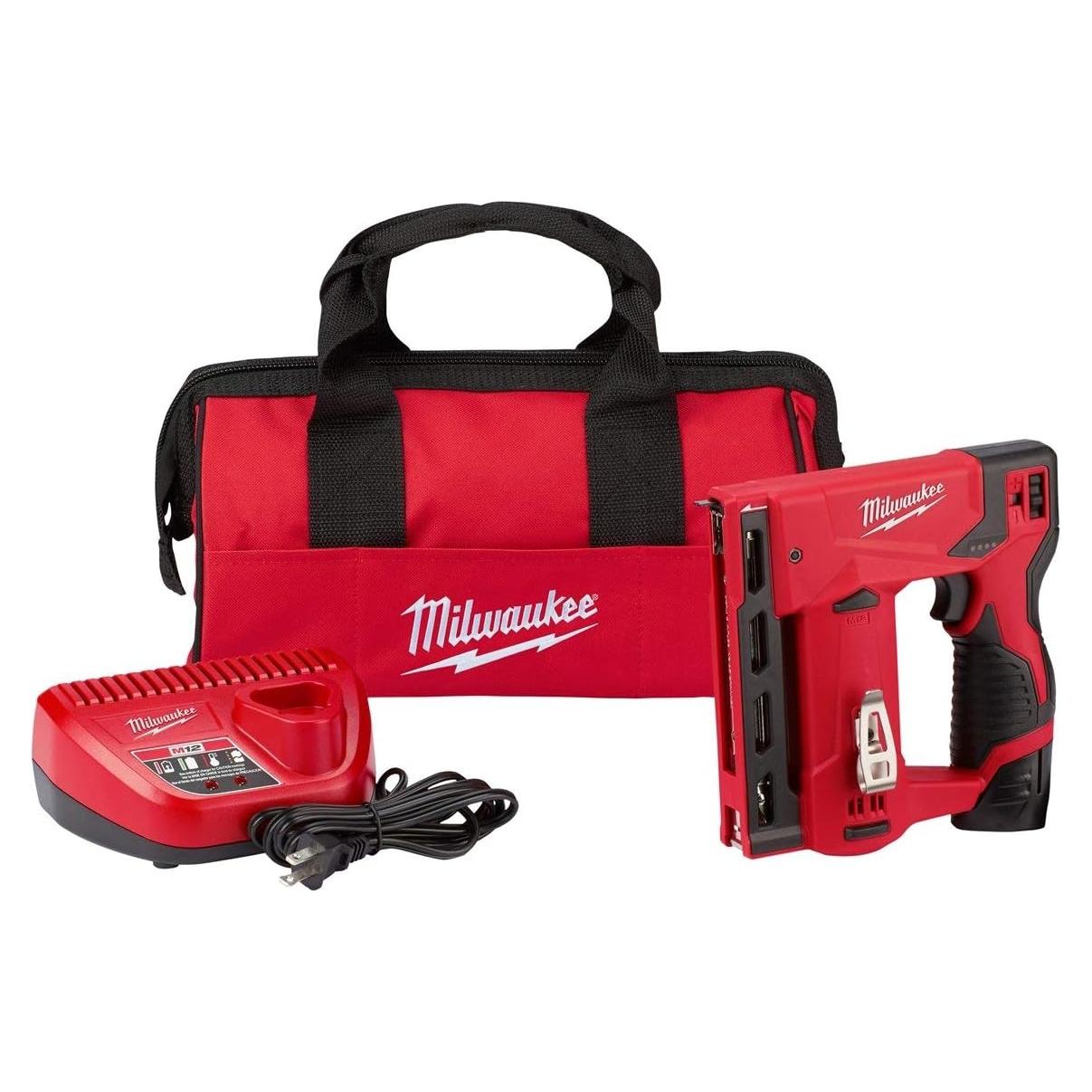 Grapadora de Corona Milwaukee M12 3/8" 2447-21 Compacta