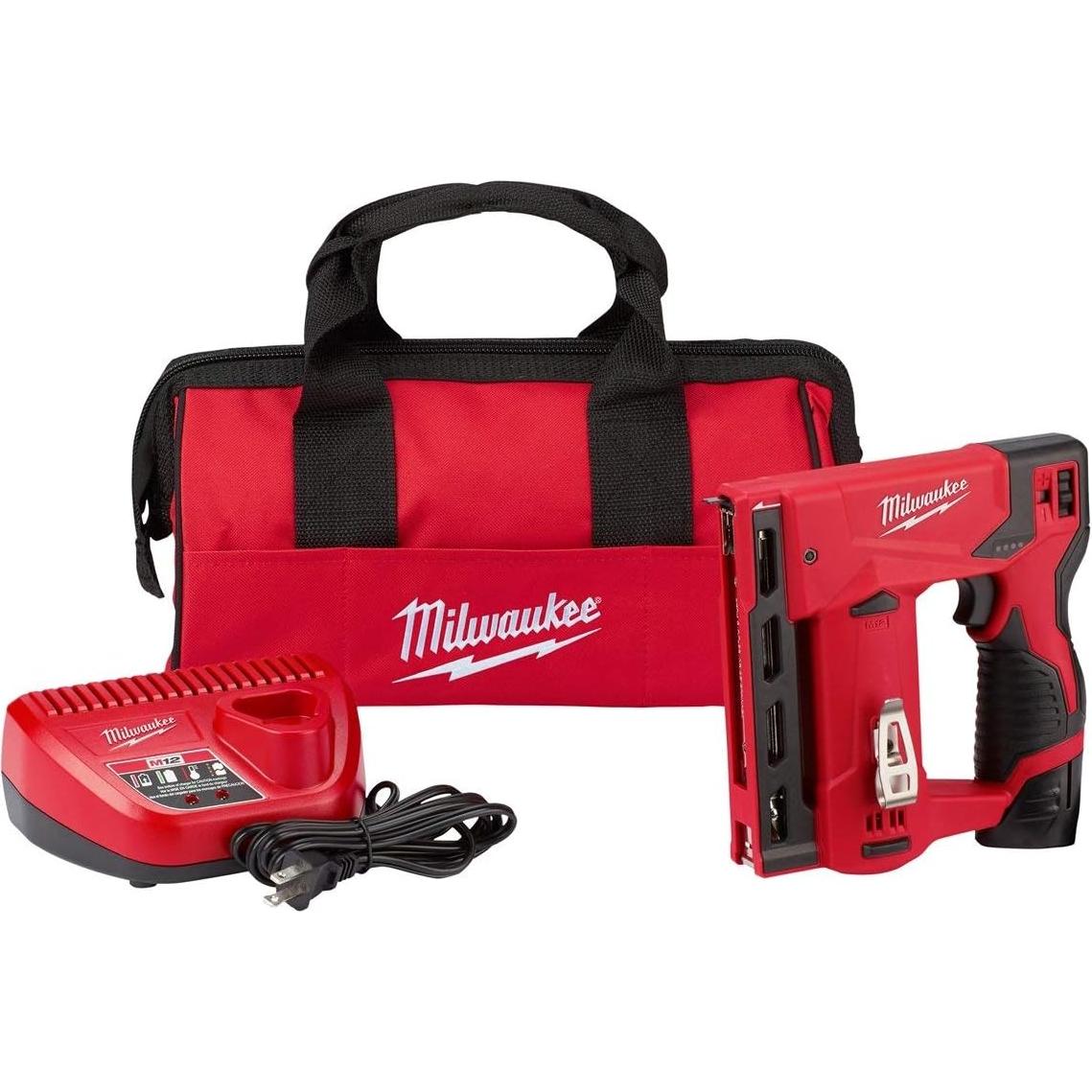 Grapadora de Corona Milwaukee M12 3/8" 2447-21 Compacta