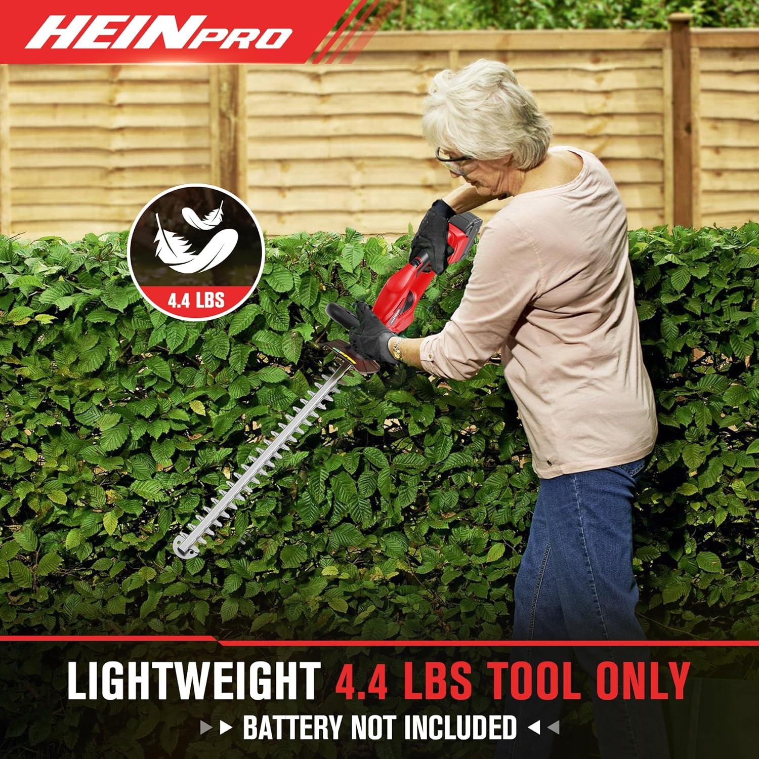 Cortadora de Setos Inalámbrica HEINPRO 22" Compatible Milwaukee M18
