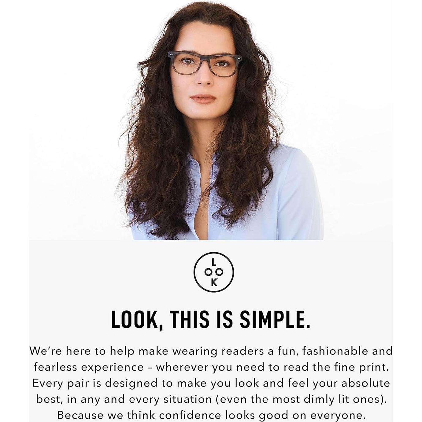 Gafas de Lectura LOOK OPTIC Tortuga Progresiva 1.5x