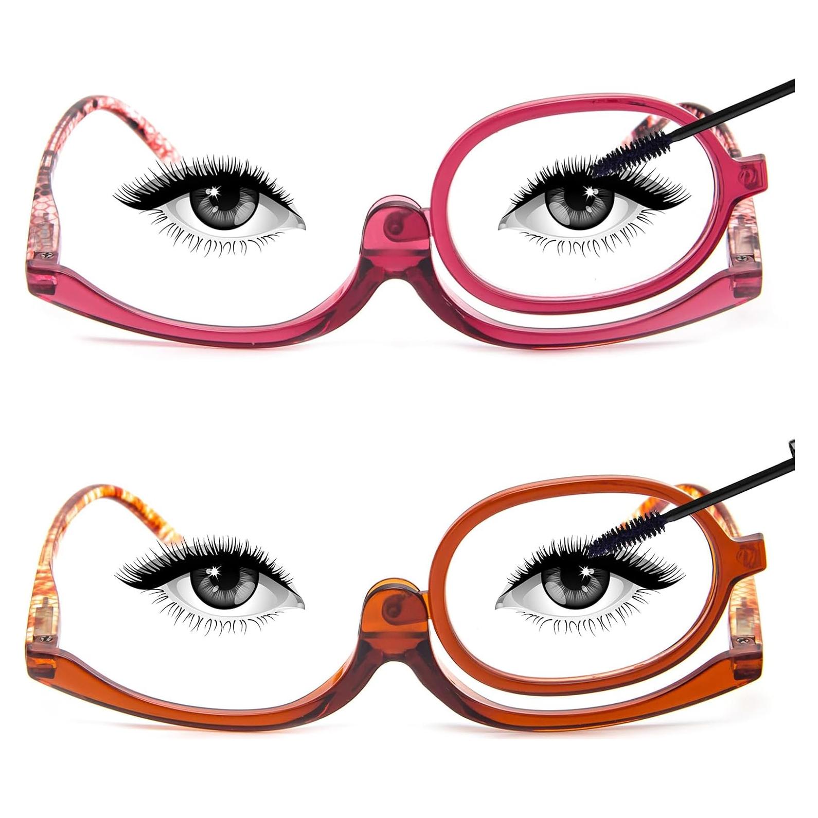 Gafas de Lectura Plegables MMOWW para Maquillaje 3.0x