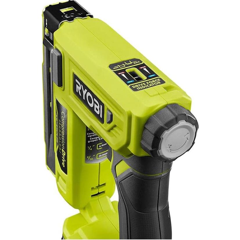 Grapadora de Corona Inalámbrica RYOBI 18V 3/8" con Batería