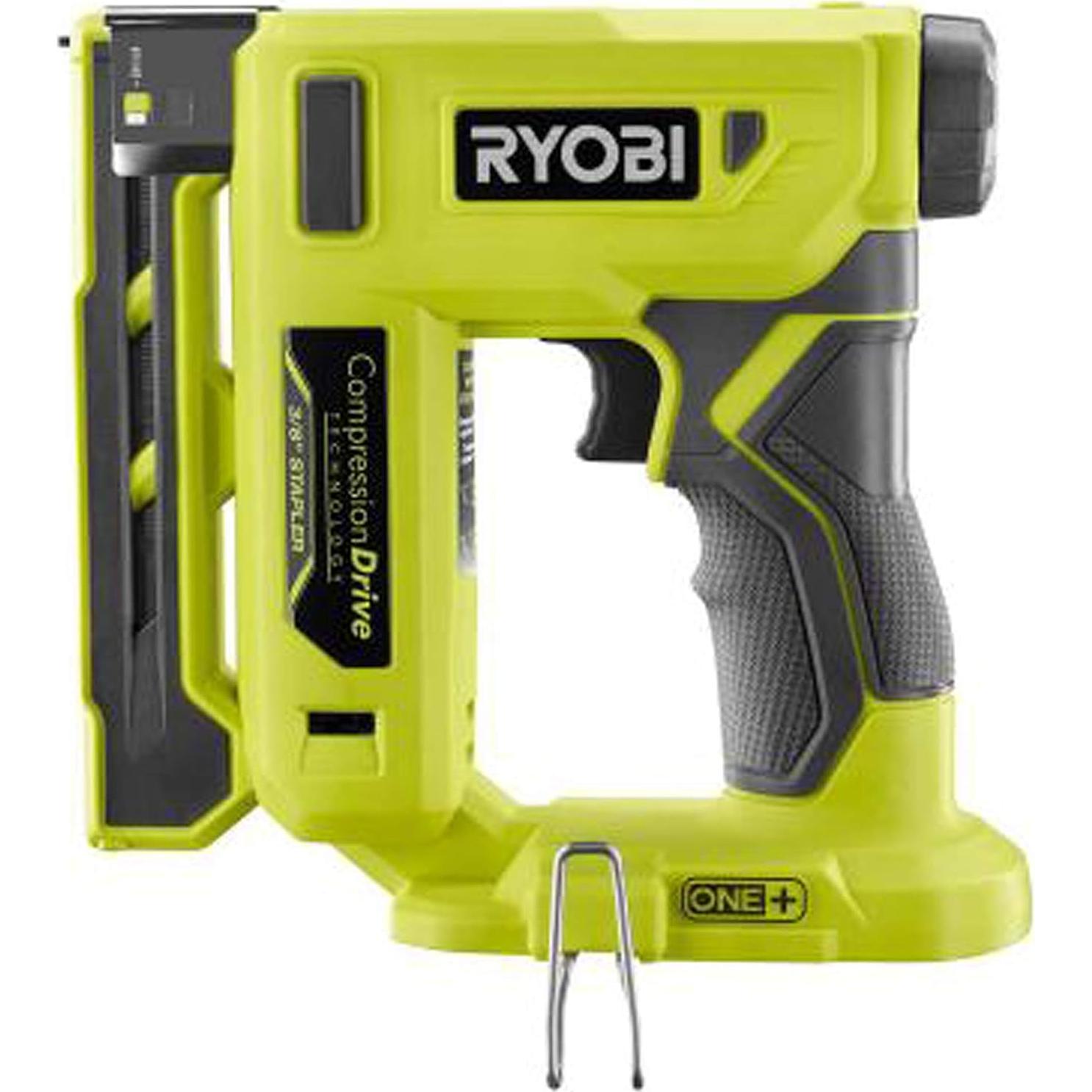 Grapadora Inalámbrica RYOBI P317-P163 18V con Batería 2.0Ah
