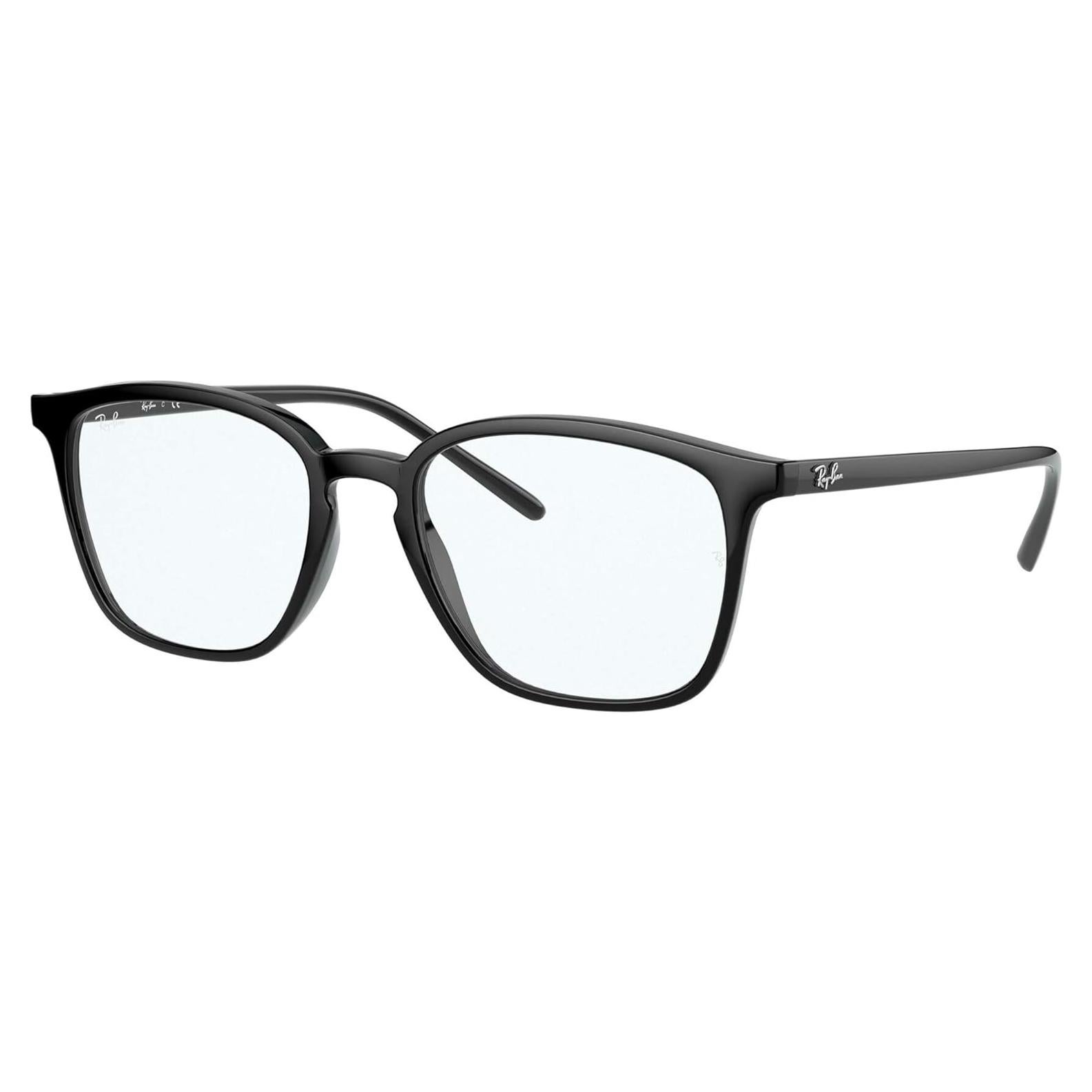 Gafas Recetadas Ray-Ban RX7185 Cuadradas 50mm Negro