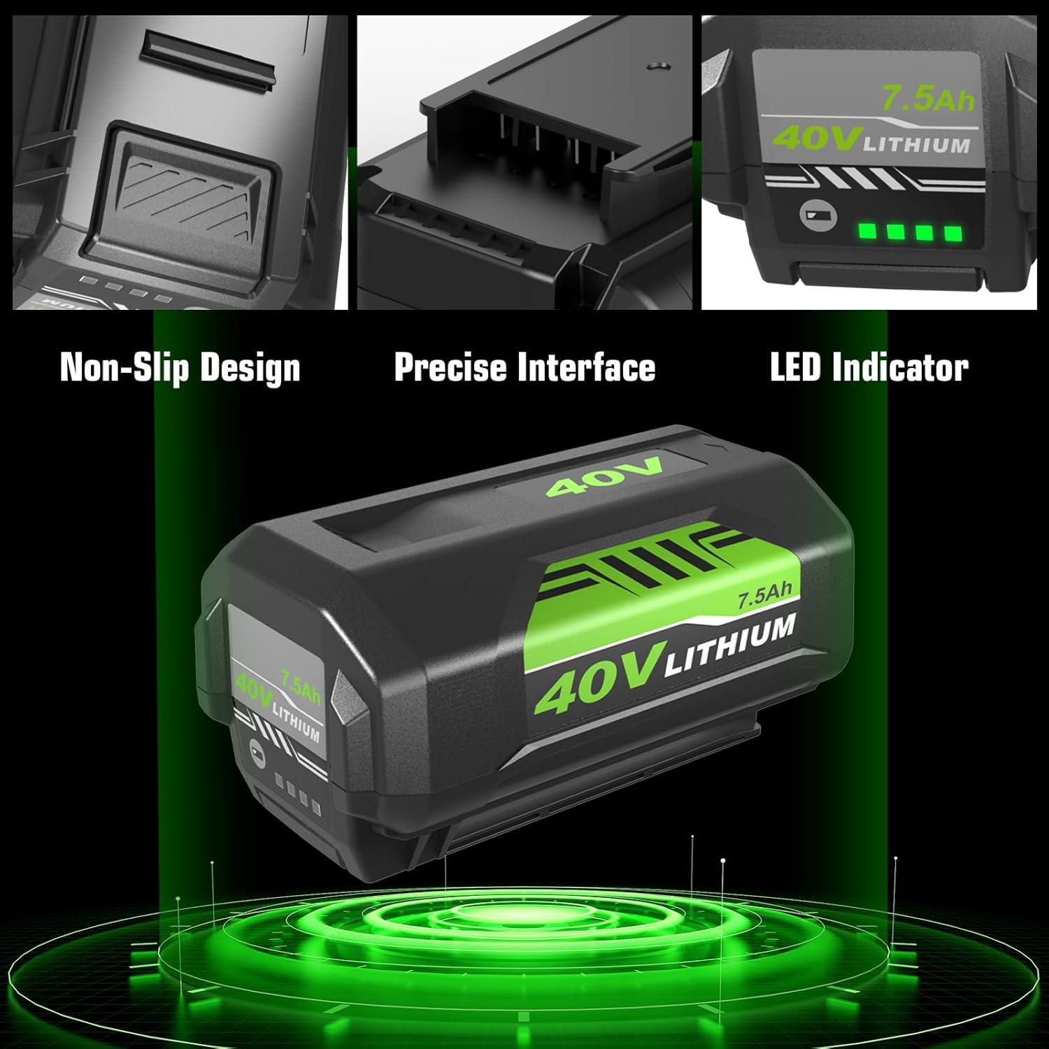 Batería de Reemplazo 7500mAh OHYES para Ryobi 40V Li-ion