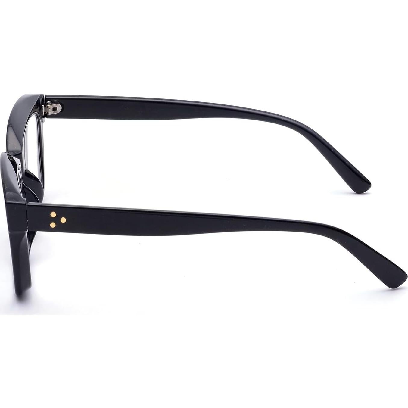 Gafas de Lectura Retro ZUVGEES 50mm Estilo Grande Unisex