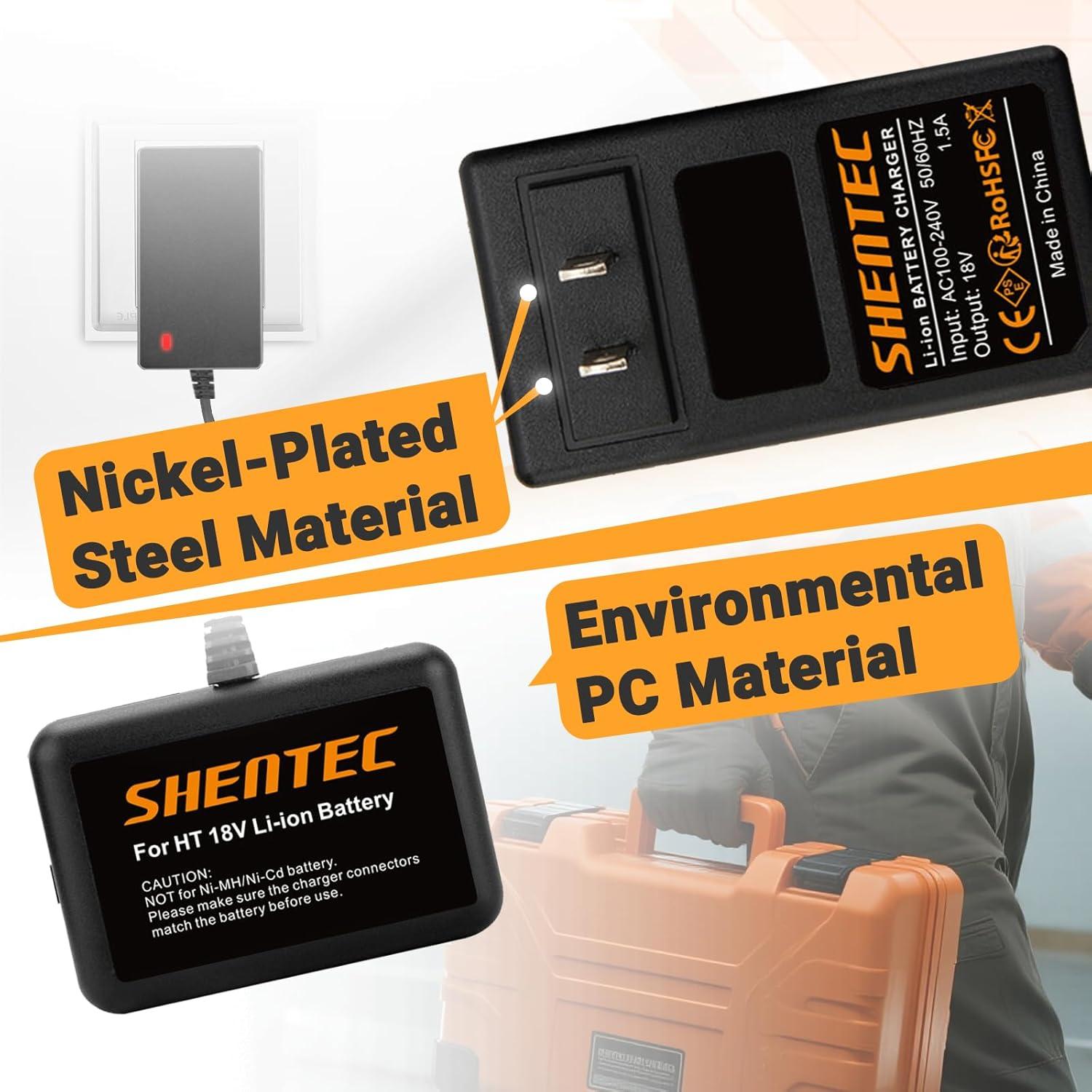 Cargador de Batería Li-ion 18V Shentec Compatible Hitachi