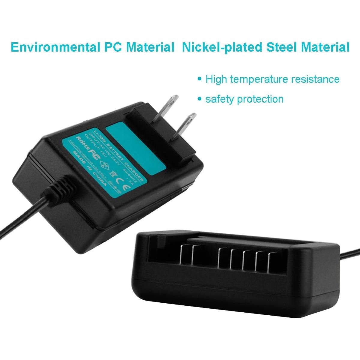 Cargador de Batería Creabest 18V para Hitachi BSL1830C BSL1815X