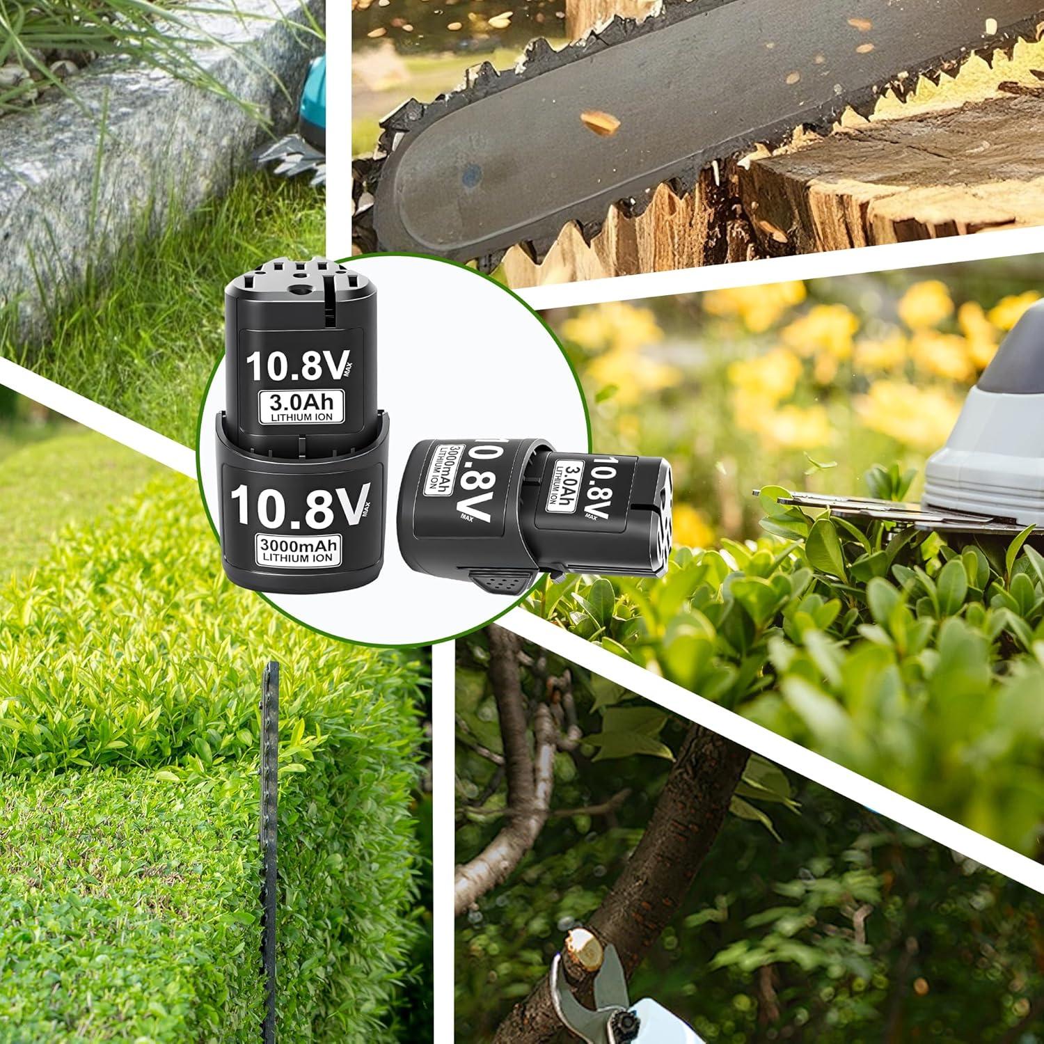 Batería de Reemplazo 3000mAh 10.8V para Stihl HSA26 AS2 GTA26