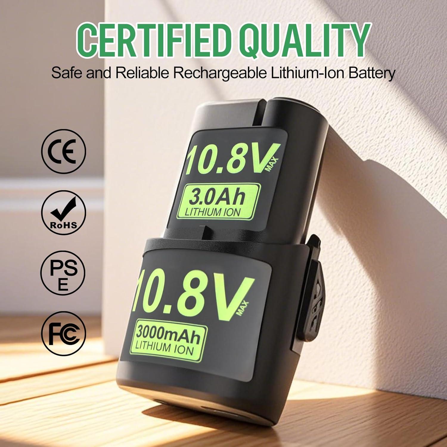 Batería Li-ion 3000mAh 10.8V DreamDash para Stihl GTA26