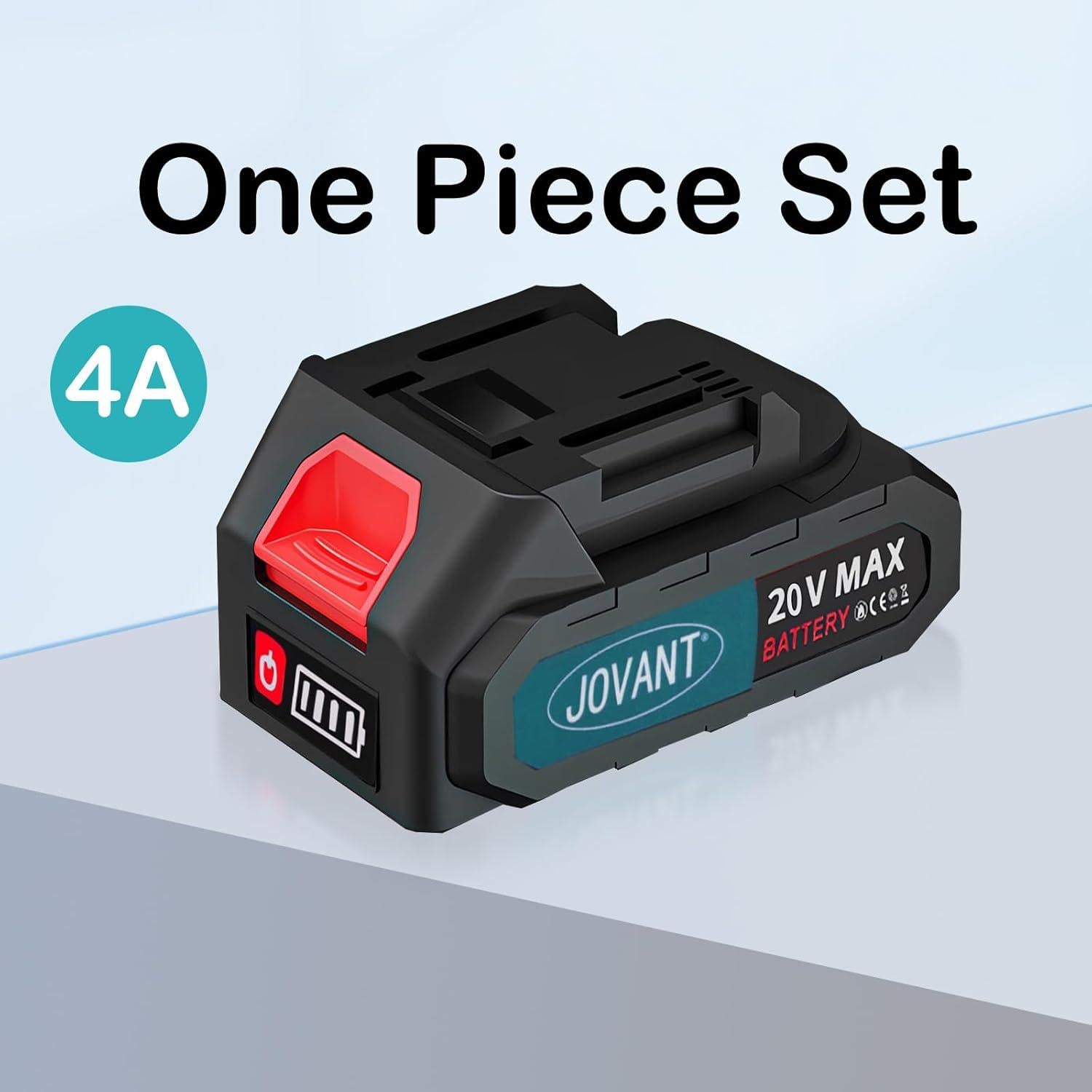 Batería de Litio 20V 4.0Ah JOVANT para Herramientas Eléctricas