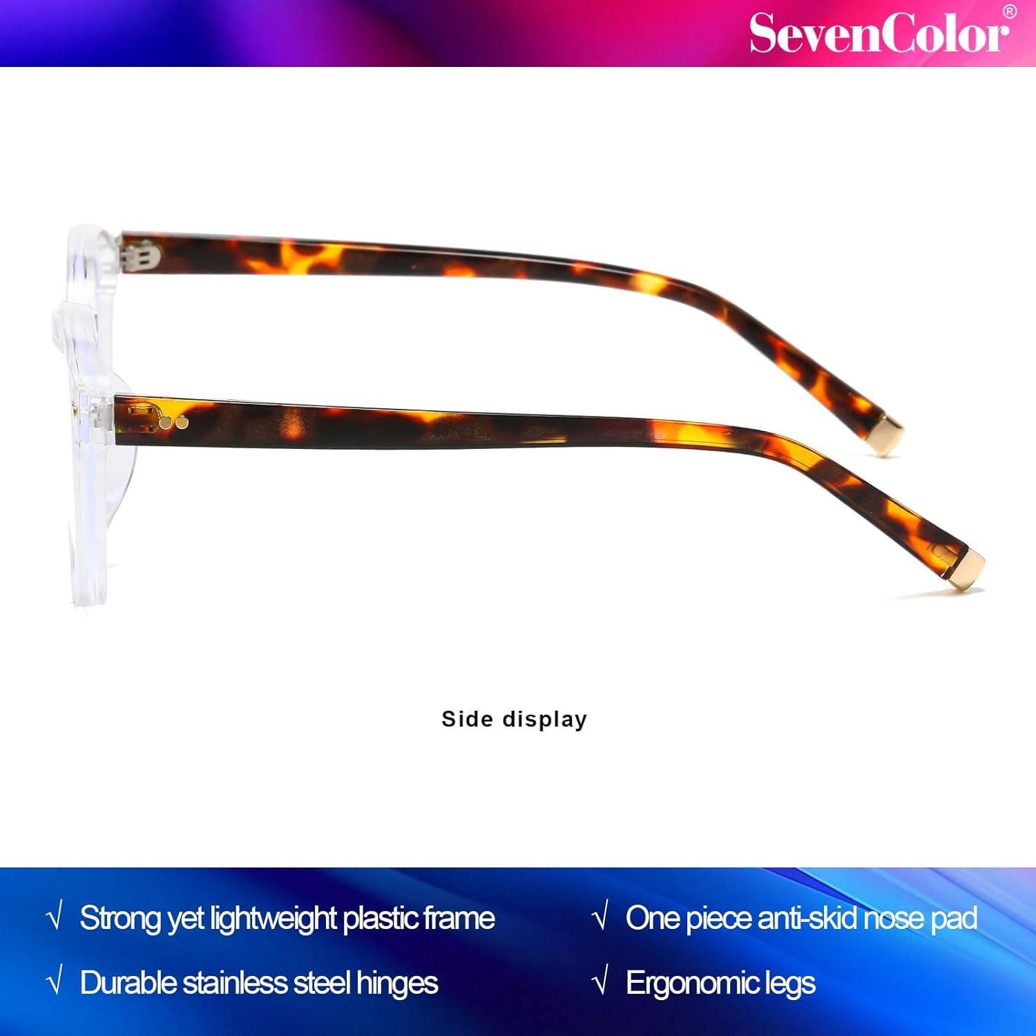 Gafas Cuadradas SevenColor SC2505 con Filtro Luz Azul