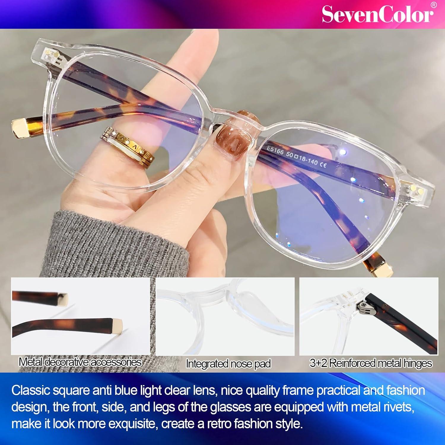 Gafas Cuadradas SevenColor SC2505 con Filtro Luz Azul