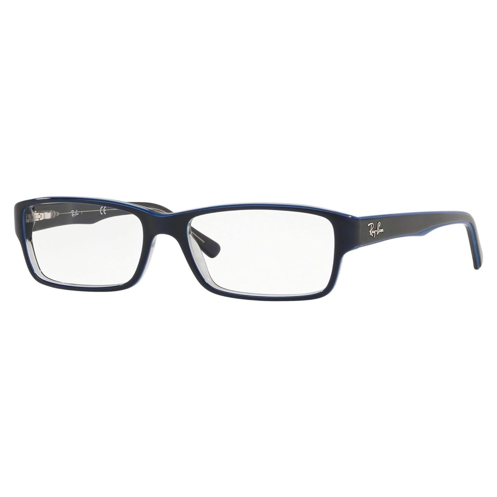 Gafas Ray-Ban Rx5169 Rectangulares Unisex Azul Gris