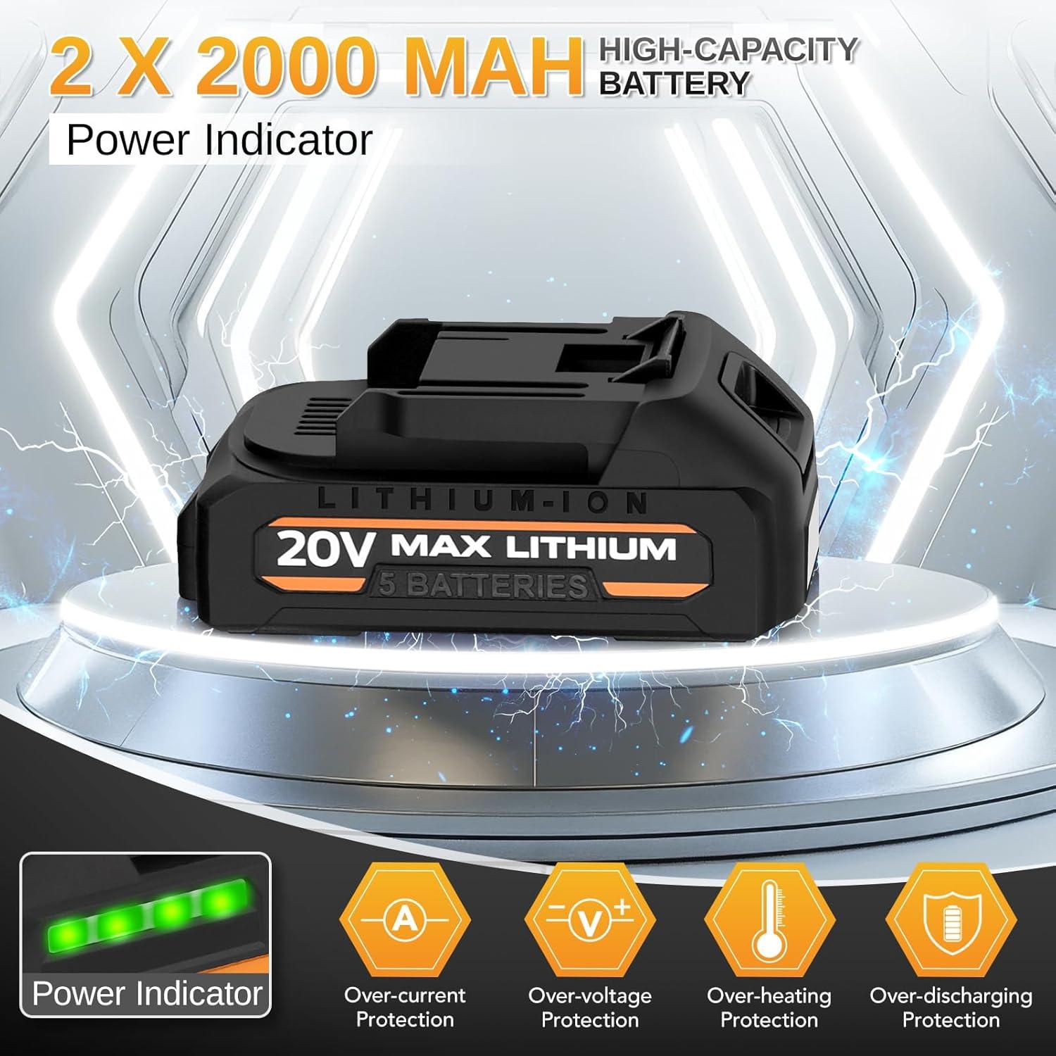 Pistola de Calafateo Eléctrica THIS HILL 300ml 20V 4 Velocidades