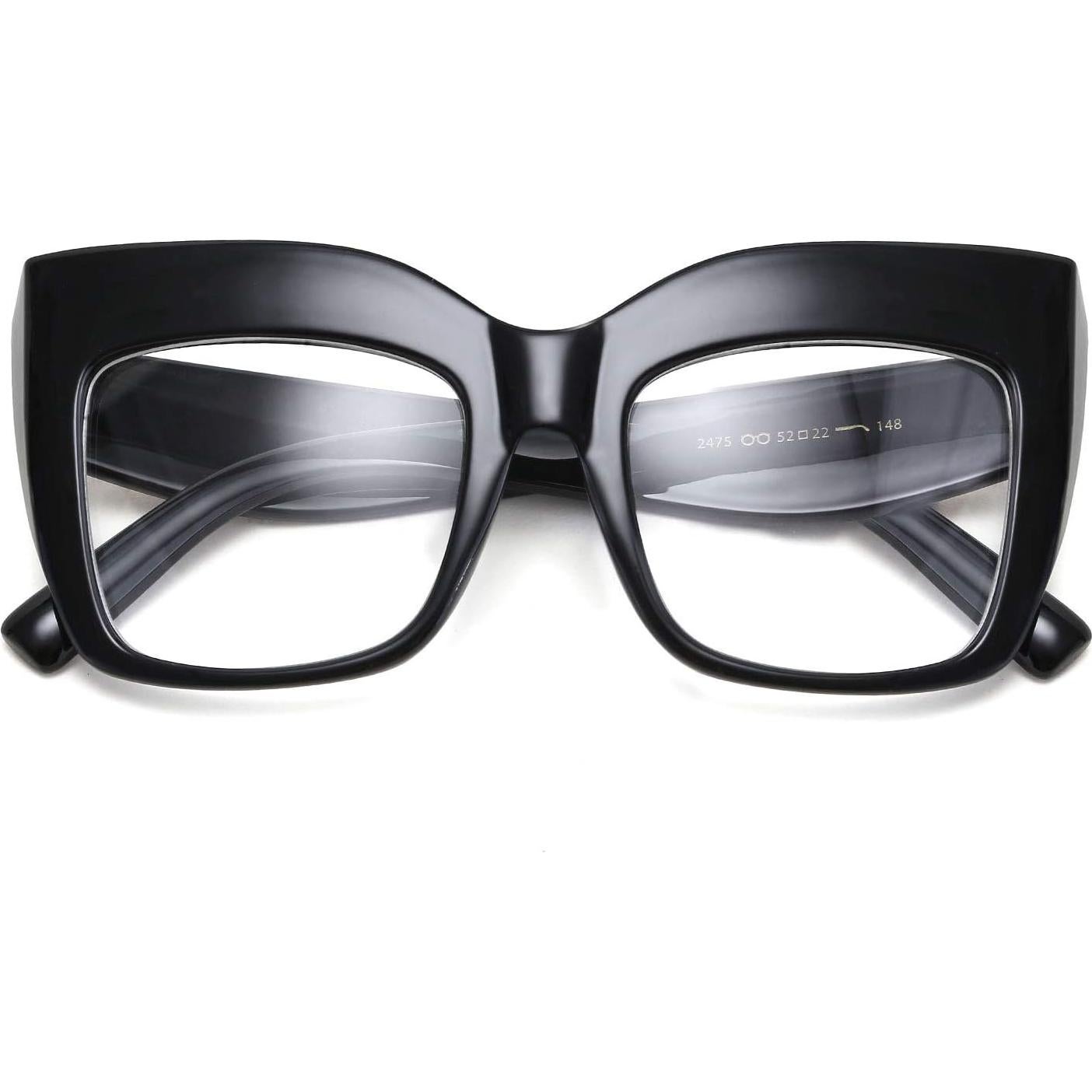 Gafas Cuadradas Sobredimensionadas FEISEDY para Mujeres