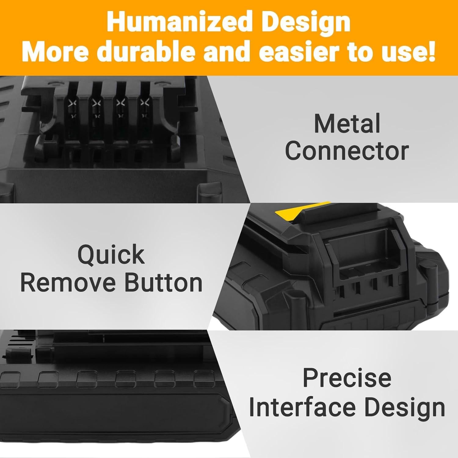 Batería de Reemplazo Li-ion 18V 4000mAh Porter Cable