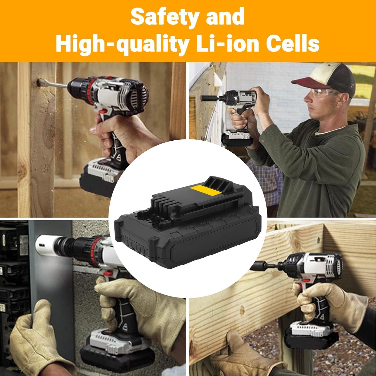 Batería de Reemplazo Li-ion 18V 4000mAh Porter Cable