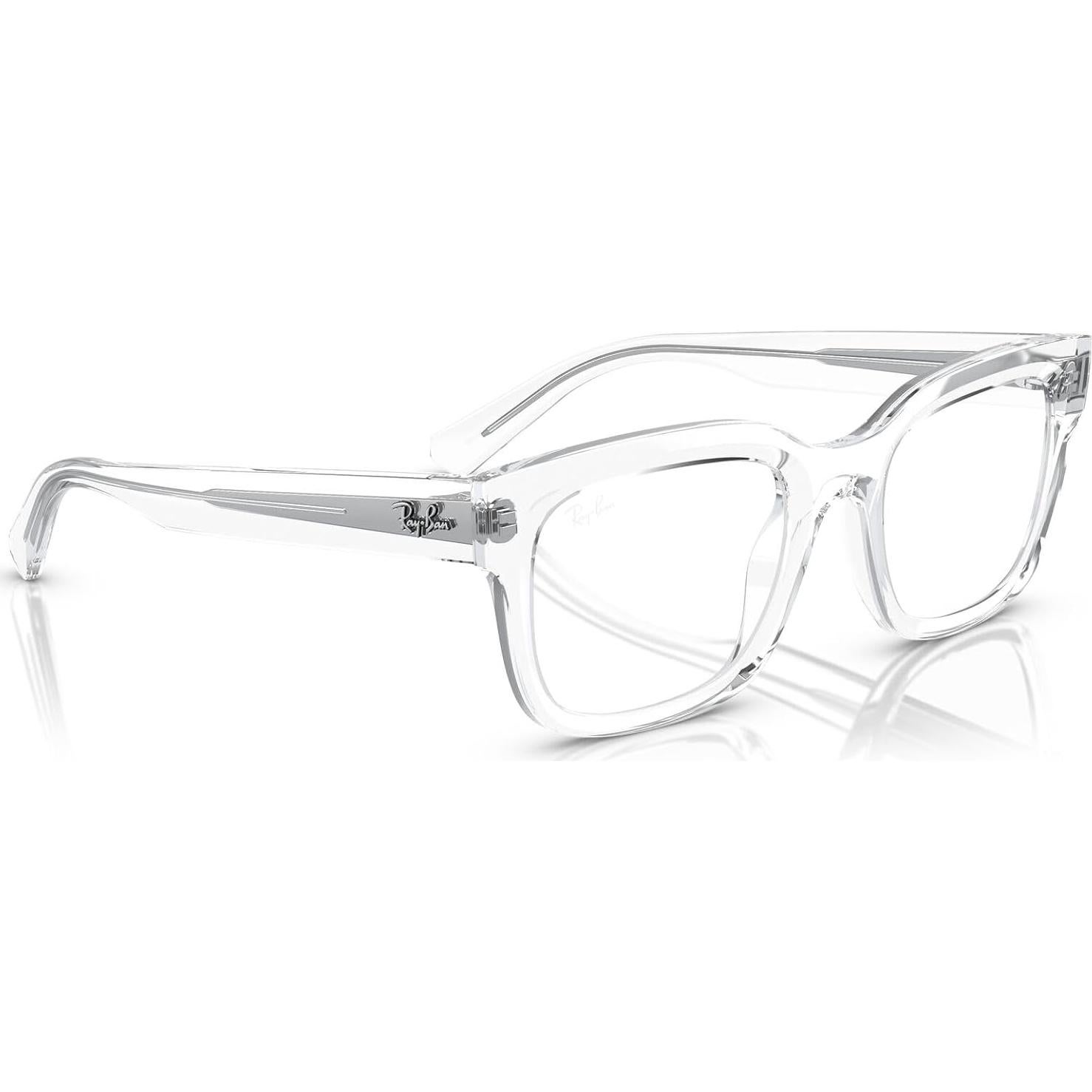 Gafas Ray-Ban RX7217 Chad Montura Rectangular Transparente