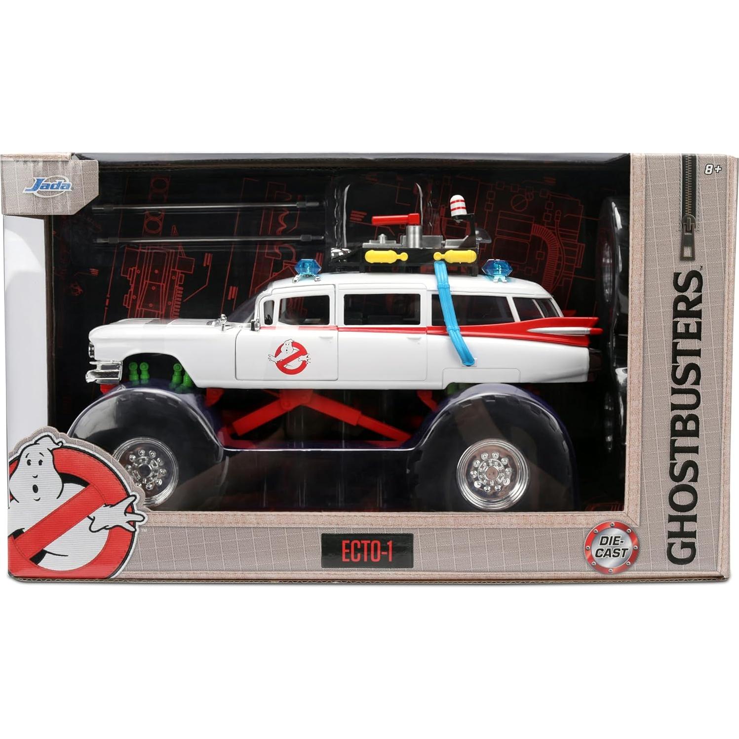 Monster Truck Ecto-1 Jada Toys 1:24 Metal Fundido 0.91 kg