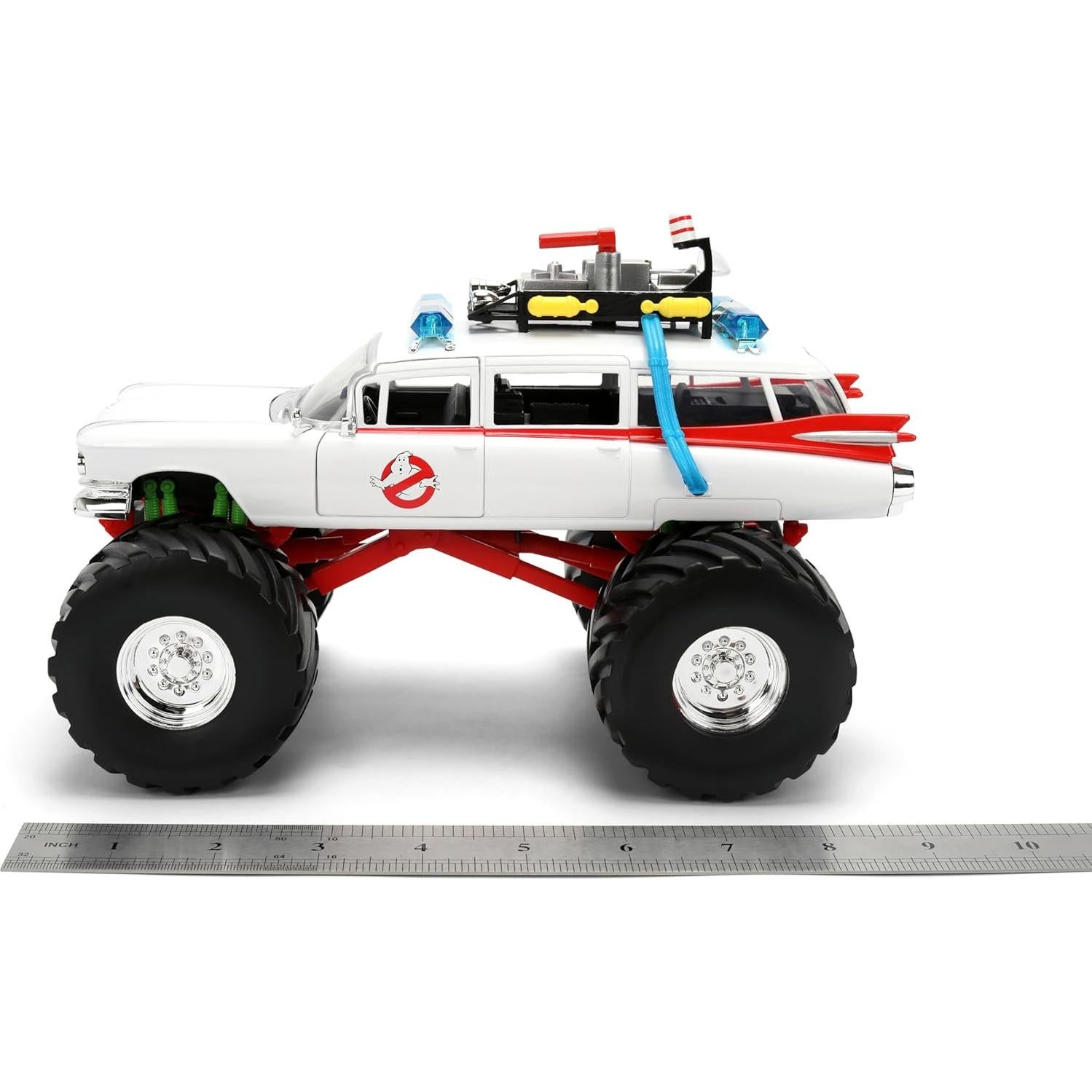 Monster Truck Ecto-1 Jada Toys 1:24 Metal Fundido 0.91 kg