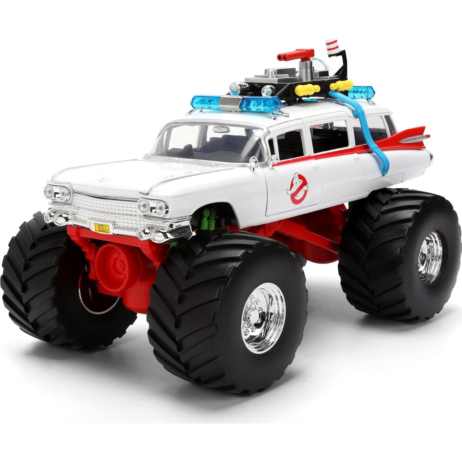 Monster Truck Ecto-1 Jada Toys 1:24 Metal Fundido 0.91 kg