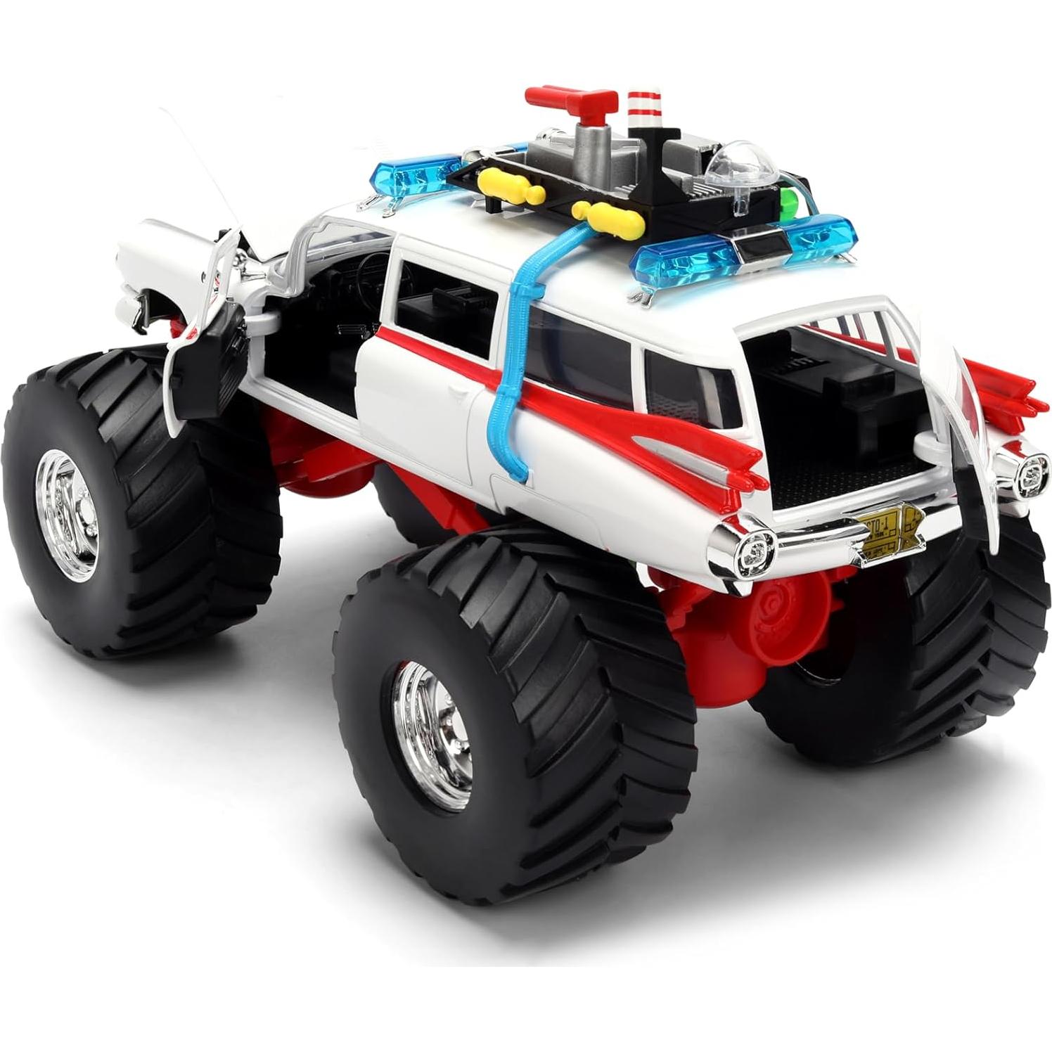 Monster Truck Ecto-1 Jada Toys 1:24 Metal Fundido 0.91 kg