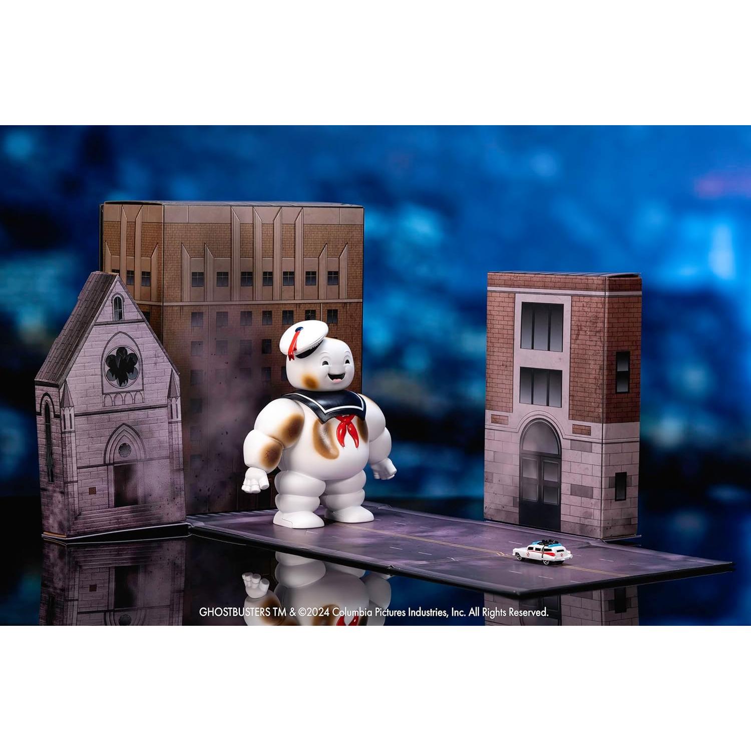 Figura Stay Puft 15.24 cm Jada Toys con Nano Ecto-1